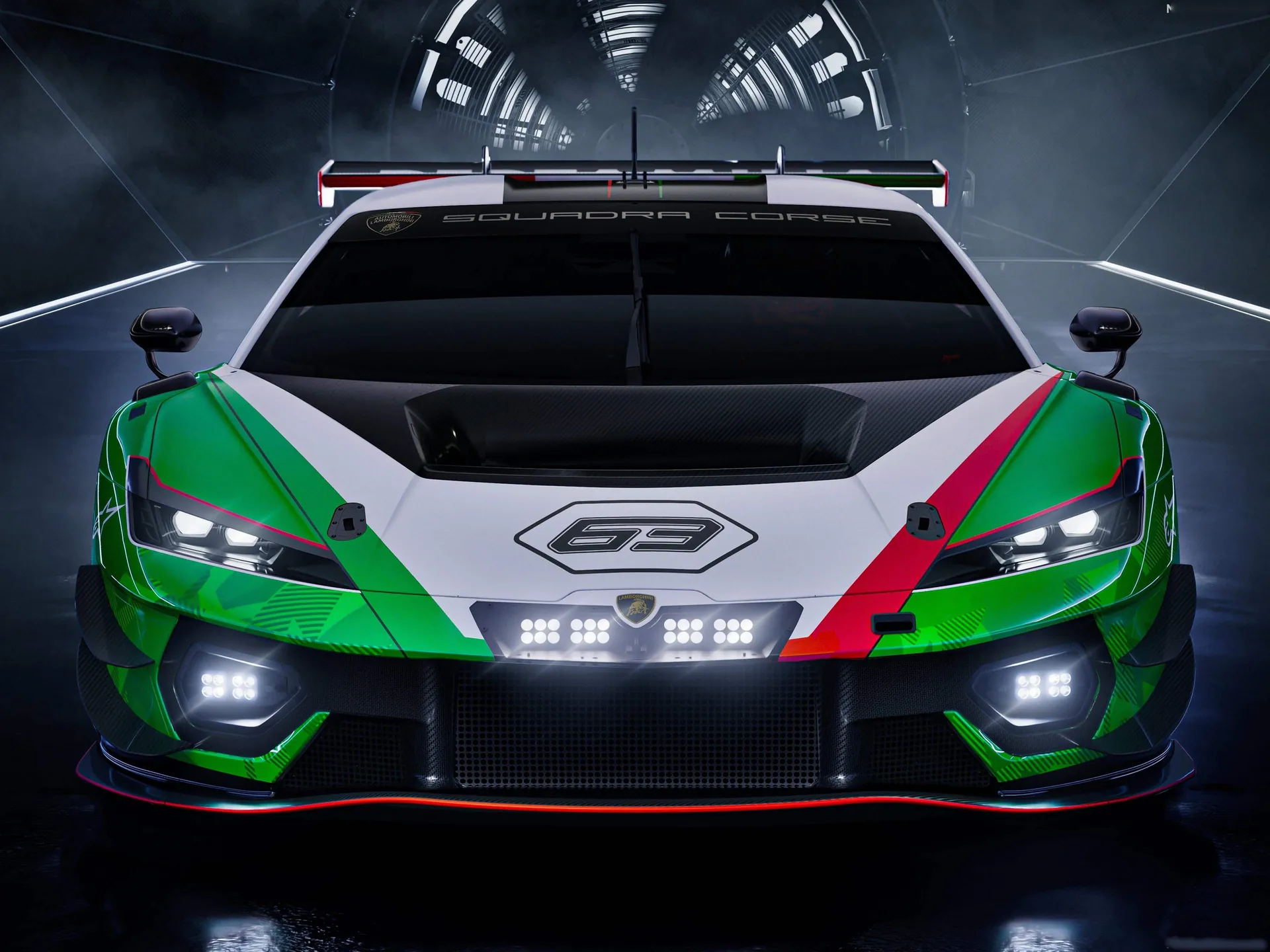 Lamborghini Temerario GT3 (2026) – zepředu