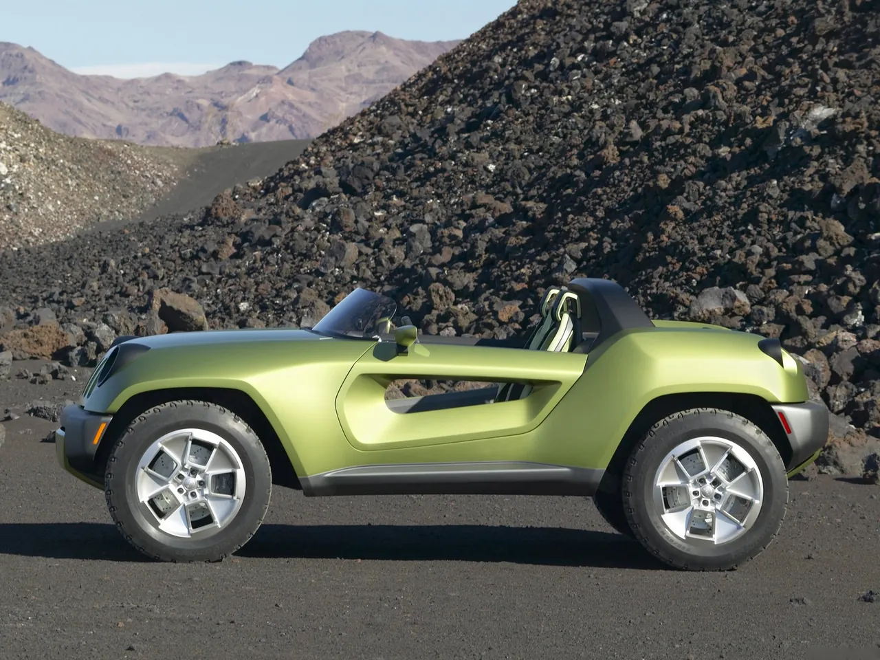 Jeep Renegade Concept (2008) - Side Profile