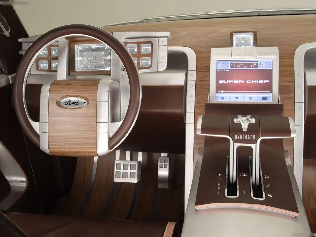 Ford F-250 Super Chief Concept (2006) – interiér