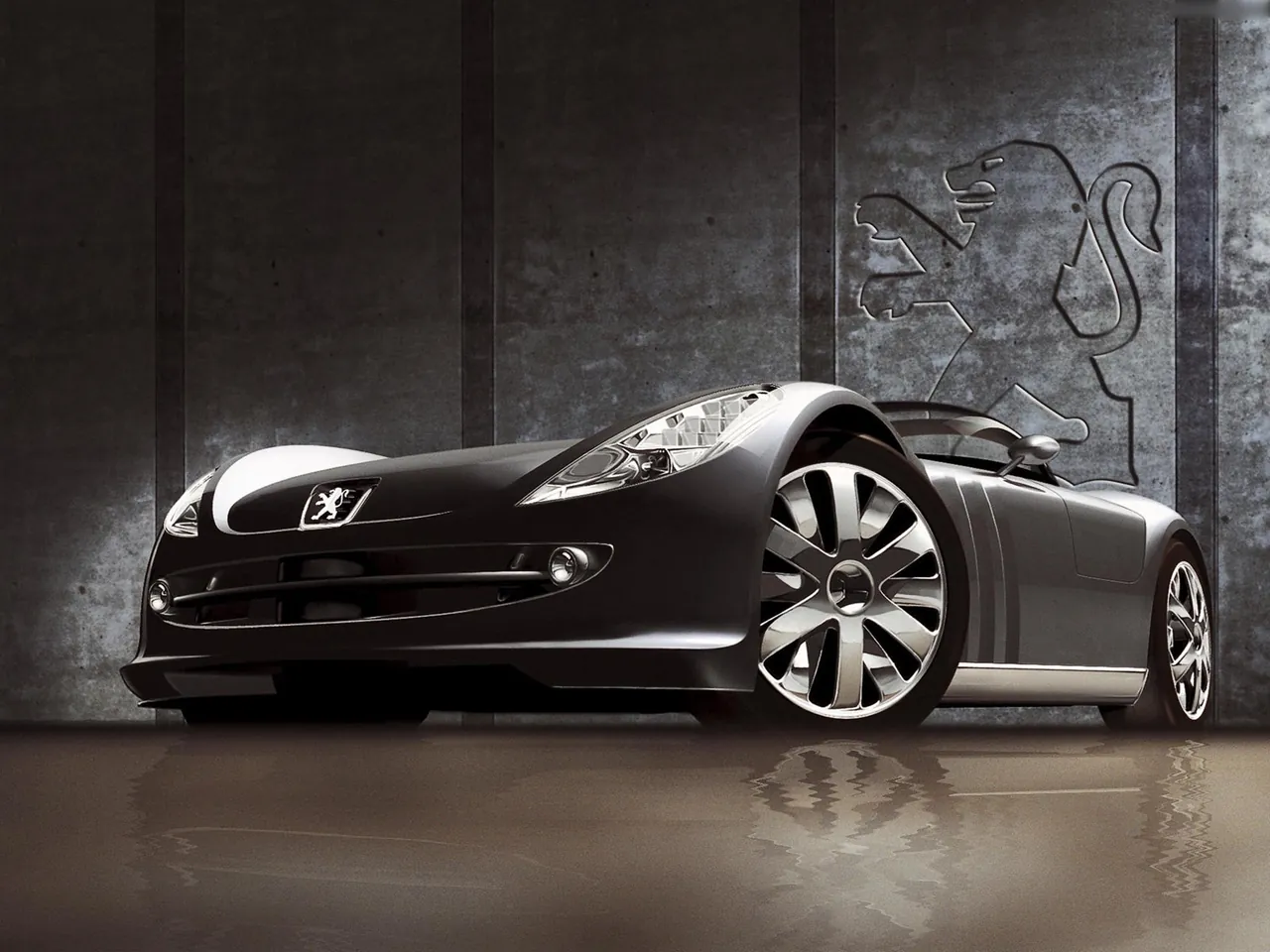 Peugeot 607 Feline Concept (2000)