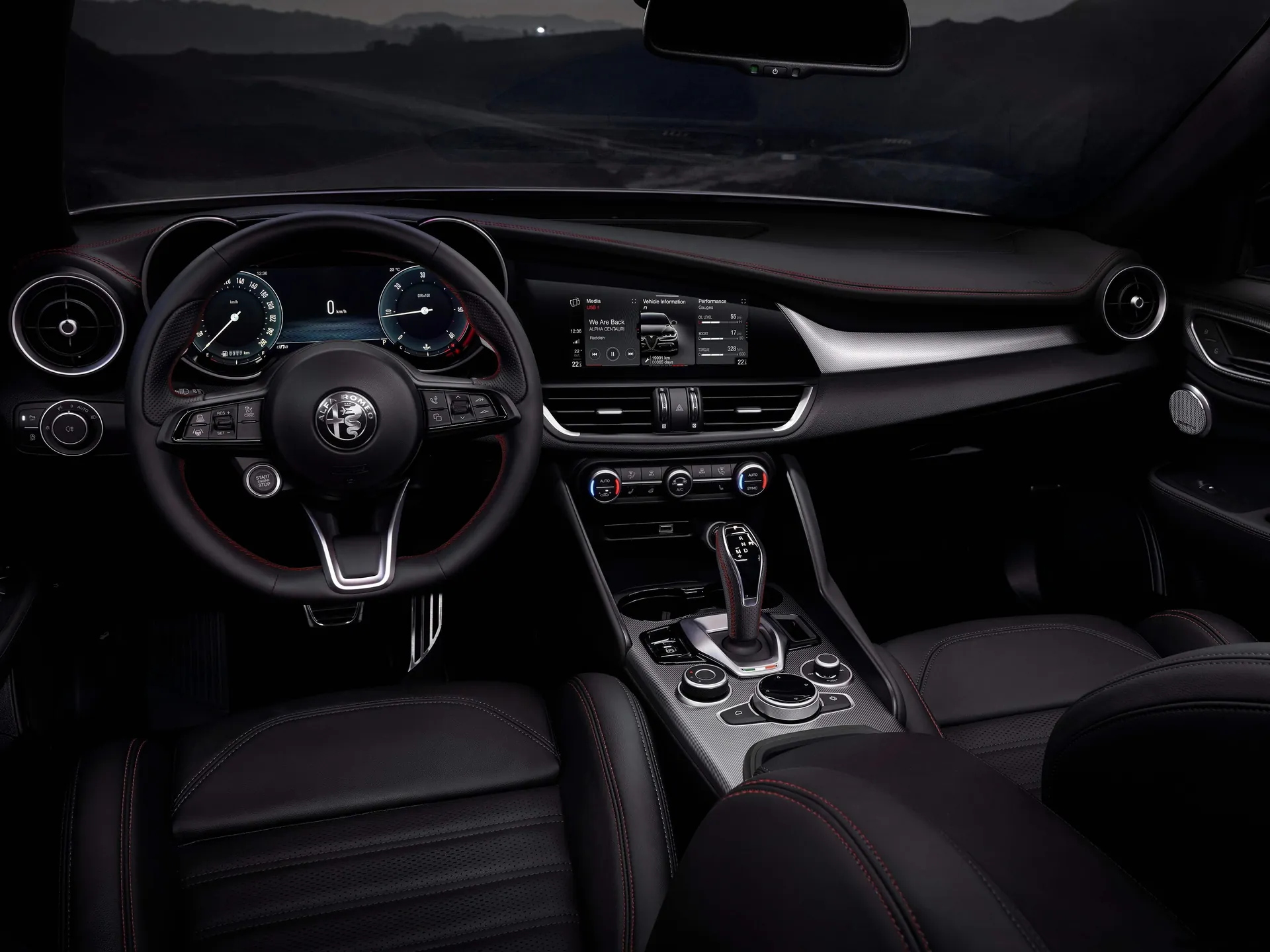 Alfa Romeo Giulia (2023) – interiér