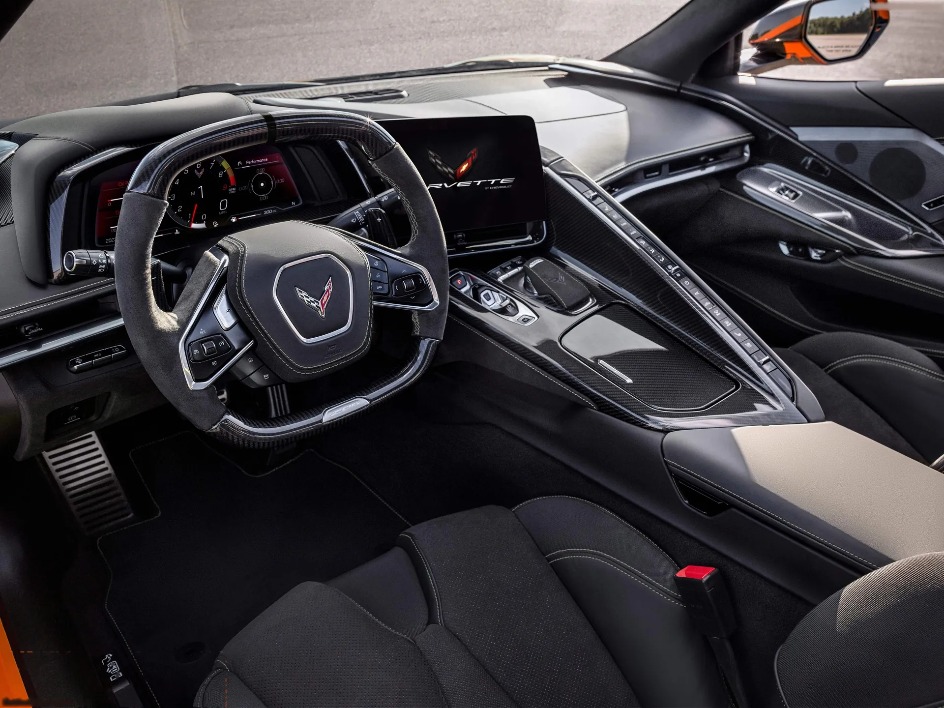 Chevrolet Corvette Z06 (2023) – interiér