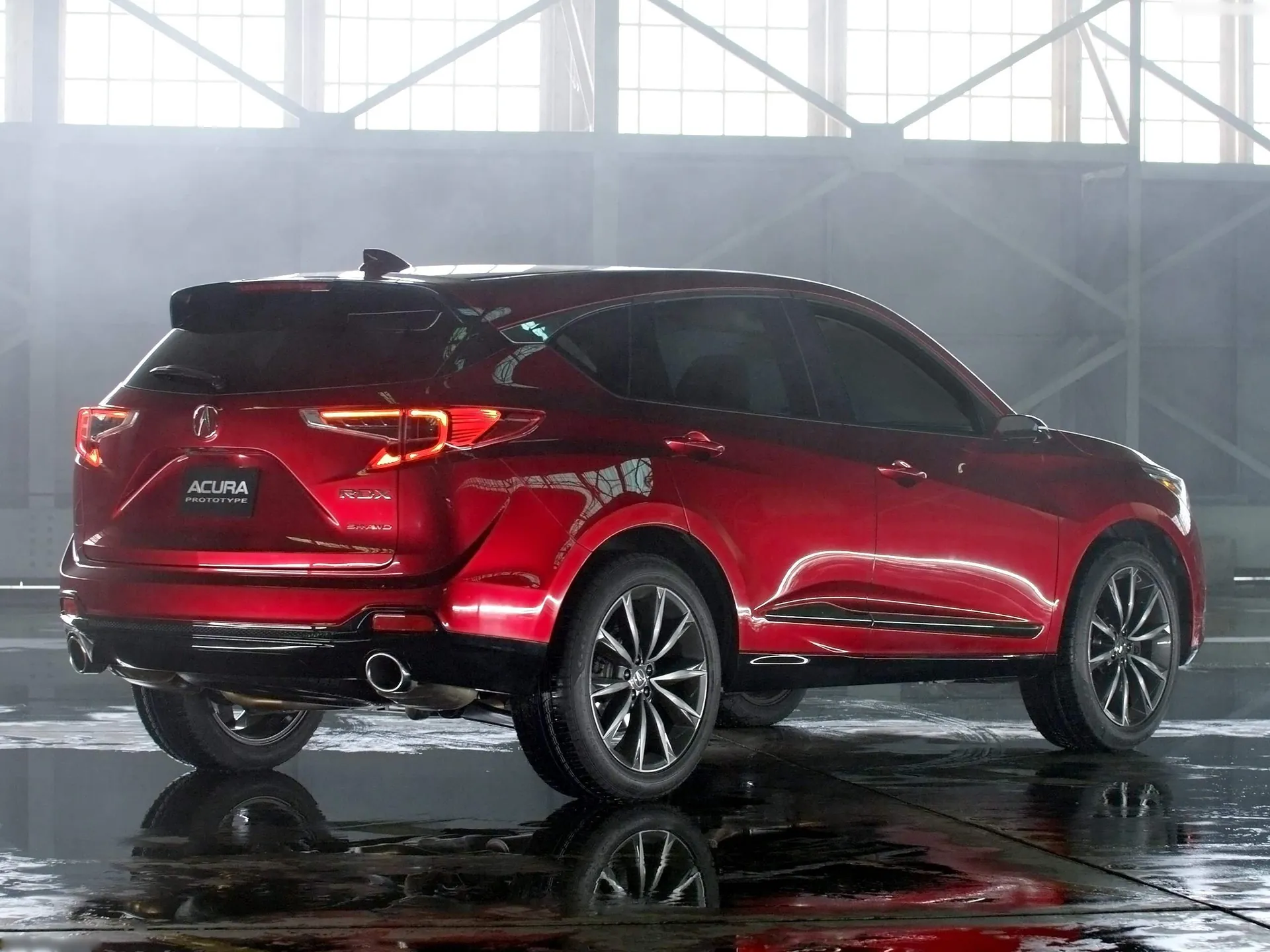 Acura RDX Concept (2018) – zadní tříčtvrteční pohled