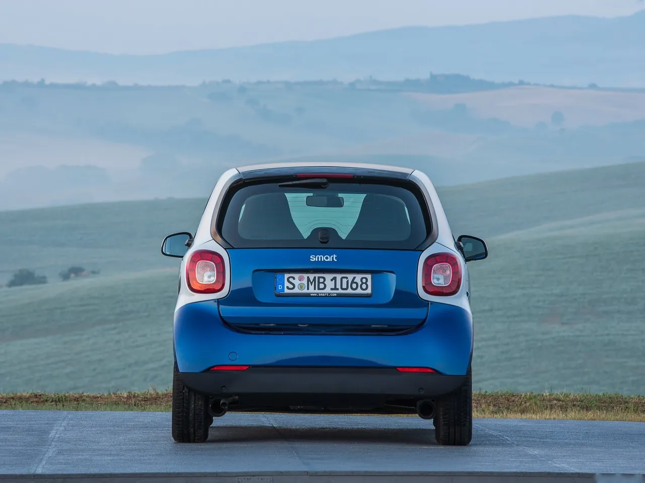 Smart fortwo (2015) – zezadu