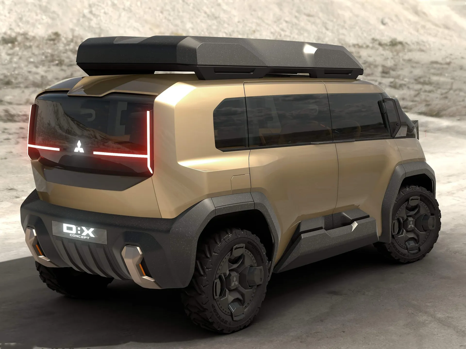 Mitsubishi DX Concept (2023) - Rear Three-Quarter