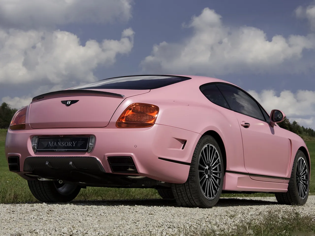 Mansory Vitesse Rose (2009) – zadní tříčtvrteční pohled