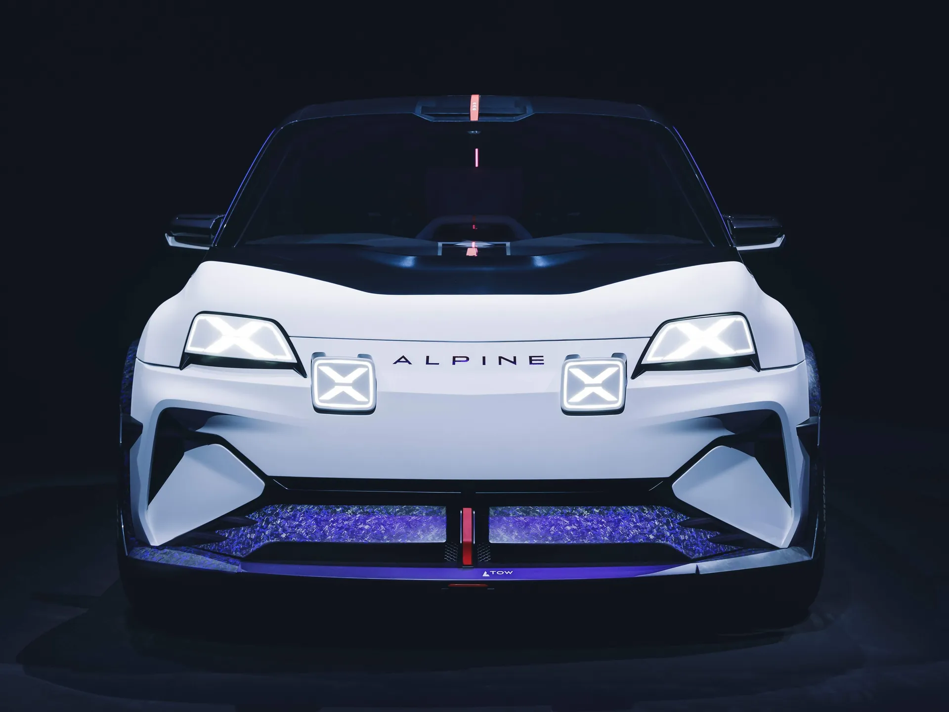 Alpine A290 Beta Concept (2023) – zepředu