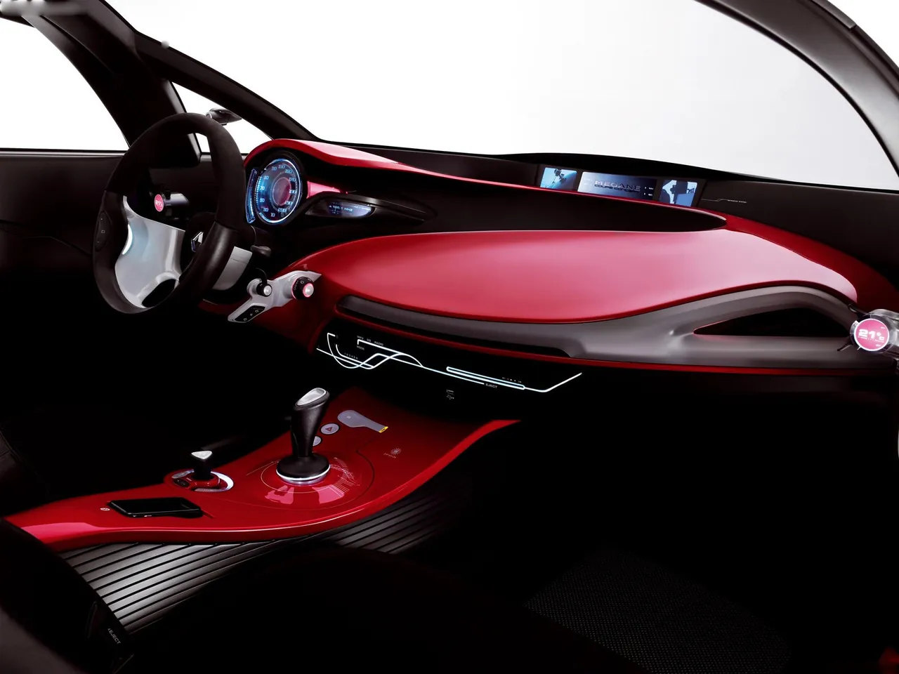 Renault Megane Coupe Concept (2008) – interiér