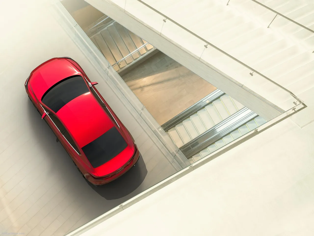 Subaru Impreza Sedan Concept (2015) – pohled shora
