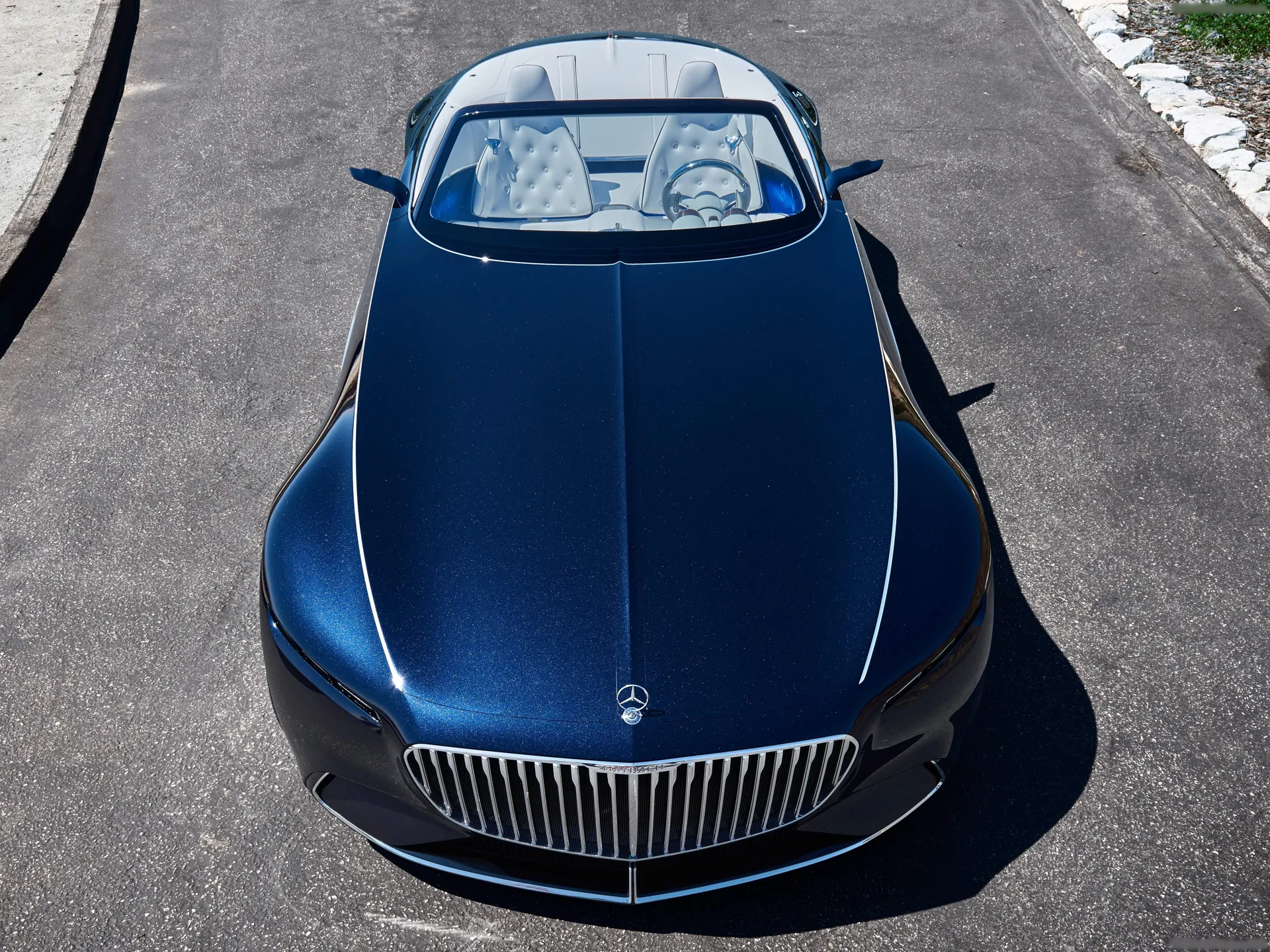 Mercedes-Benz Vision Maybach 6 Cabriolet Concept (2017) – zepředu