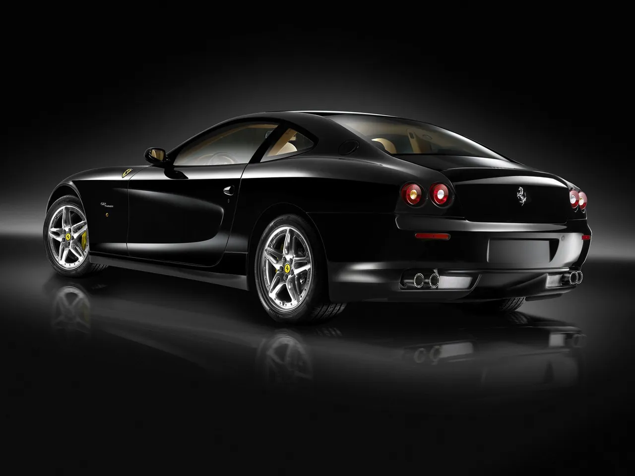 Ferrari 612 Scaglietti (2006) - Rear Three-Quarter