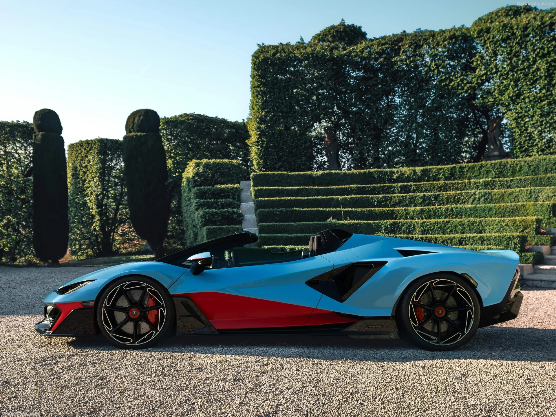 Lamborghini Fenomeno Roadster (2027) – boční profil