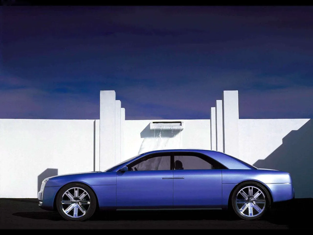 Lincoln Continental Concept (2002) – boční profil