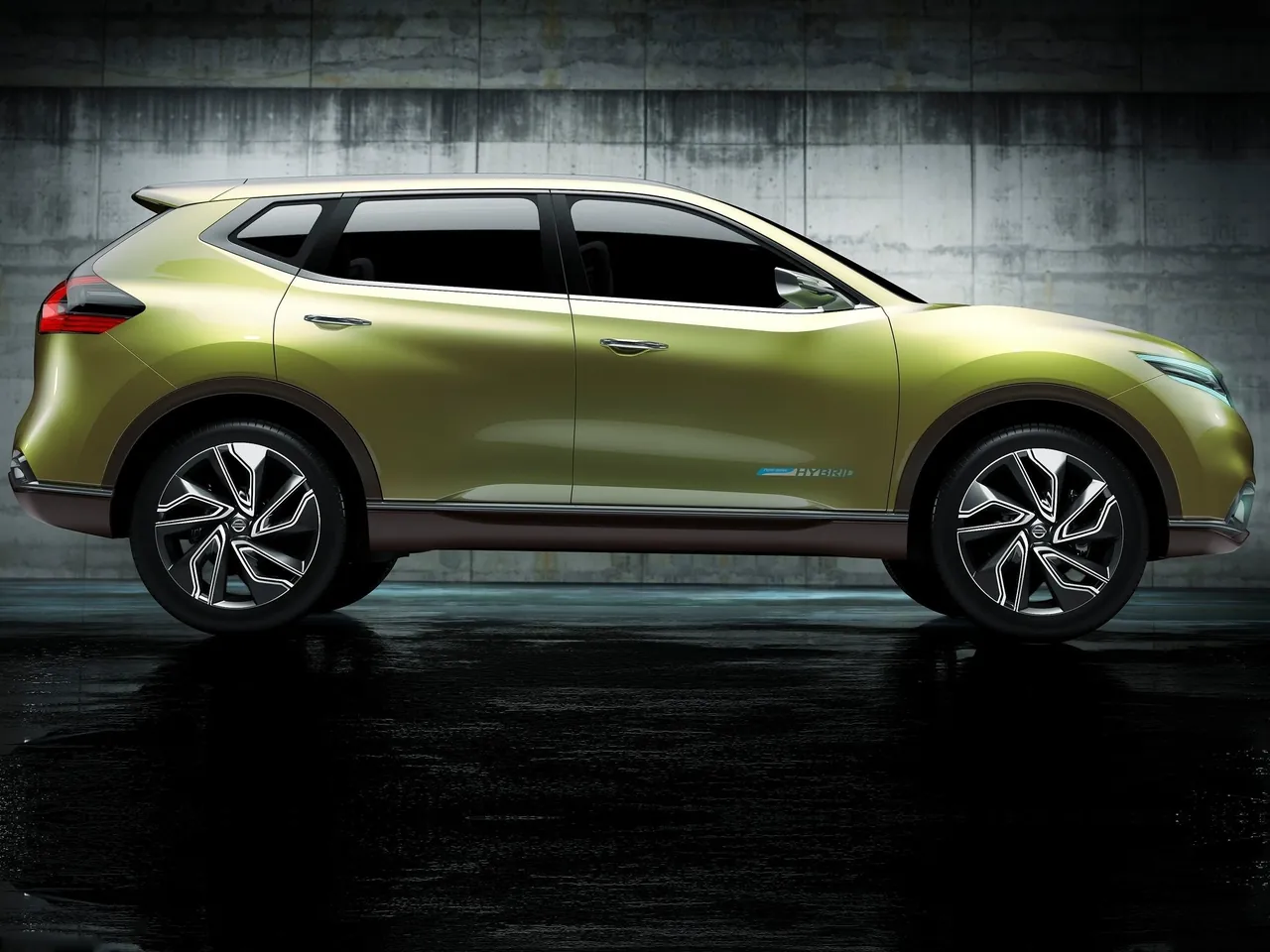 Nissan Hi-Cross Concept (2012) – boční profil