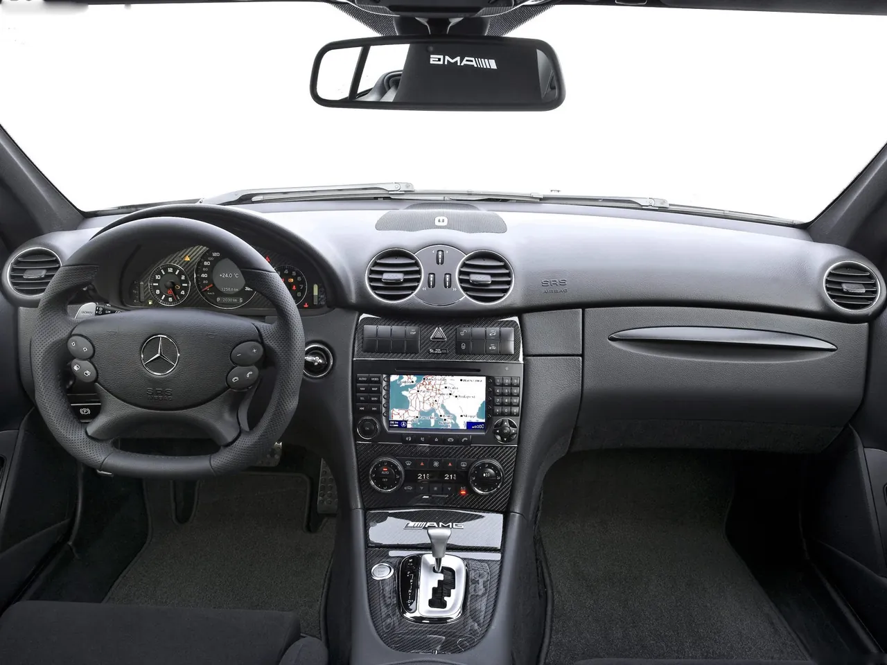 Mercedes-Benz CLK63 AMG Black Series (2008) - Interior