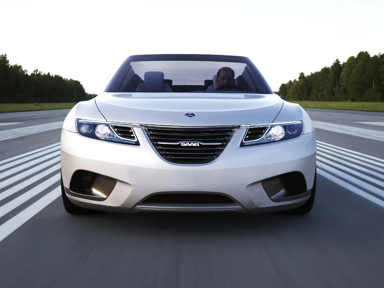 Saab 9-X Air BioHybrid Concept (2008) – zepředu