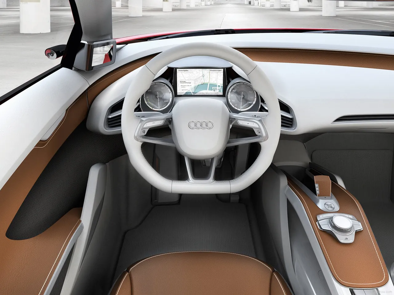 Audi e-tron Concept (2009) – interiér