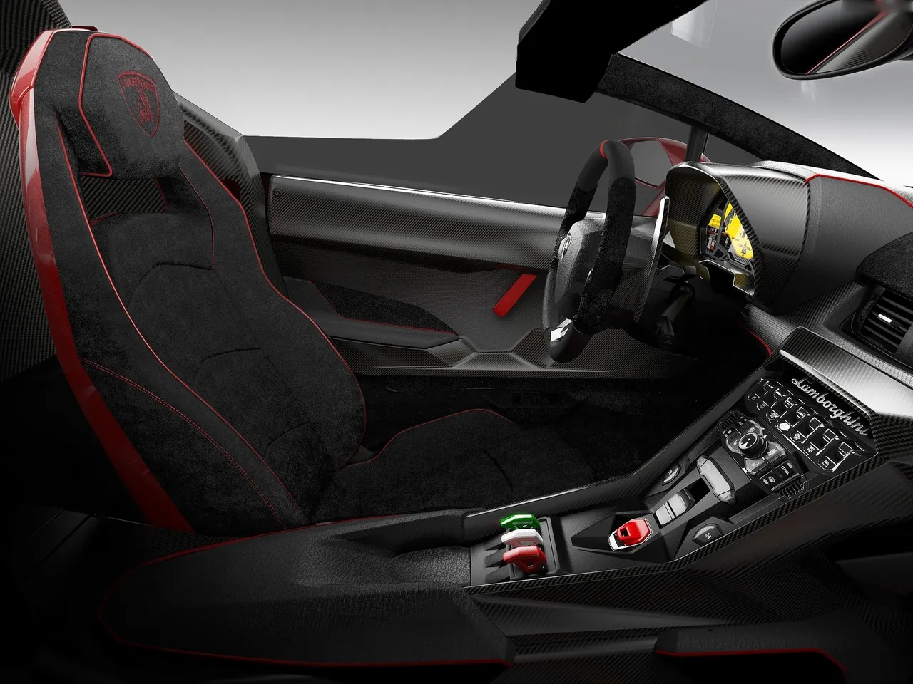 Lamborghini Veneno Roadster (2014) – interiér