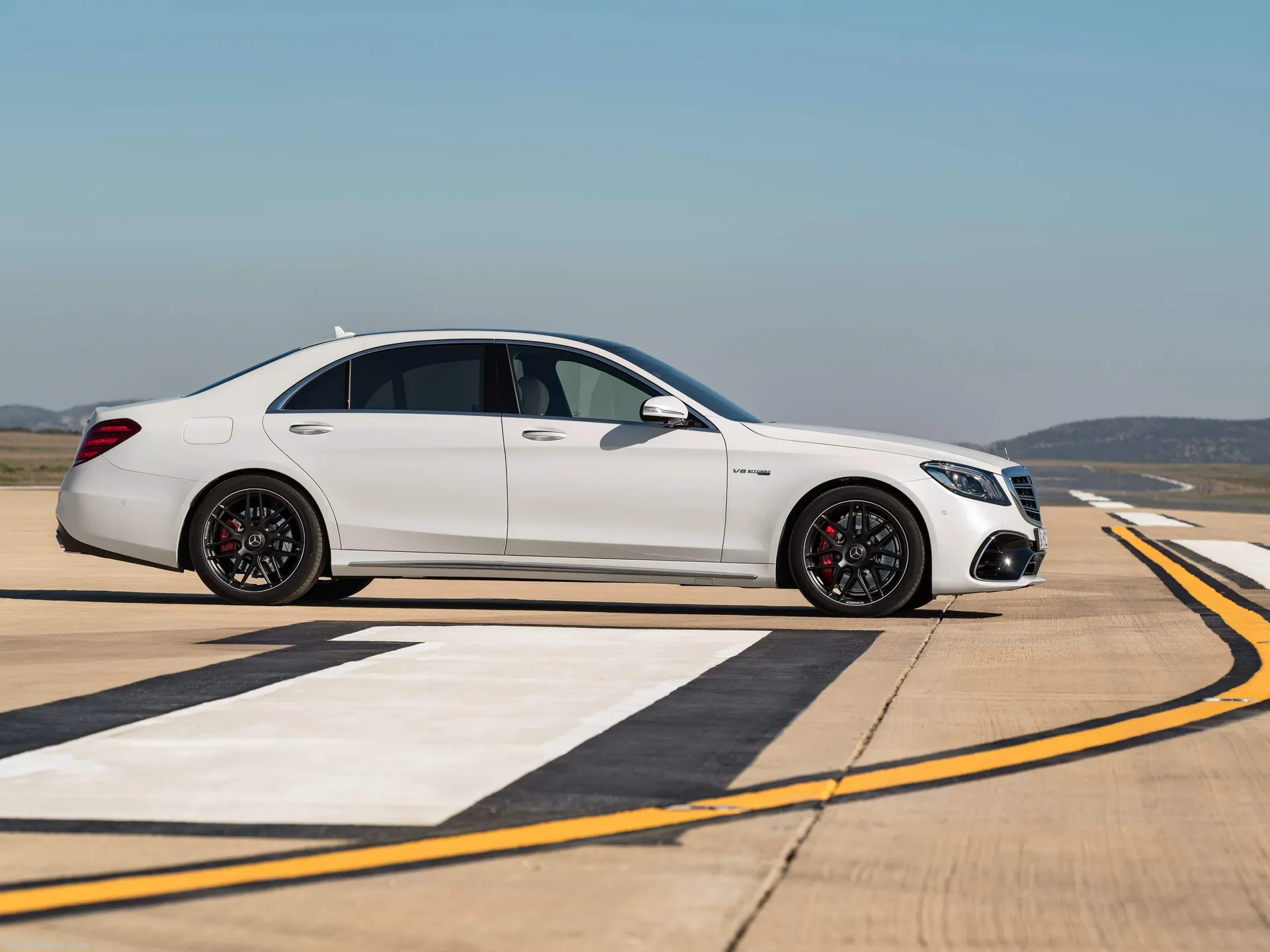 Mercedes-Benz S63 AMG (2018) - Side Profile
