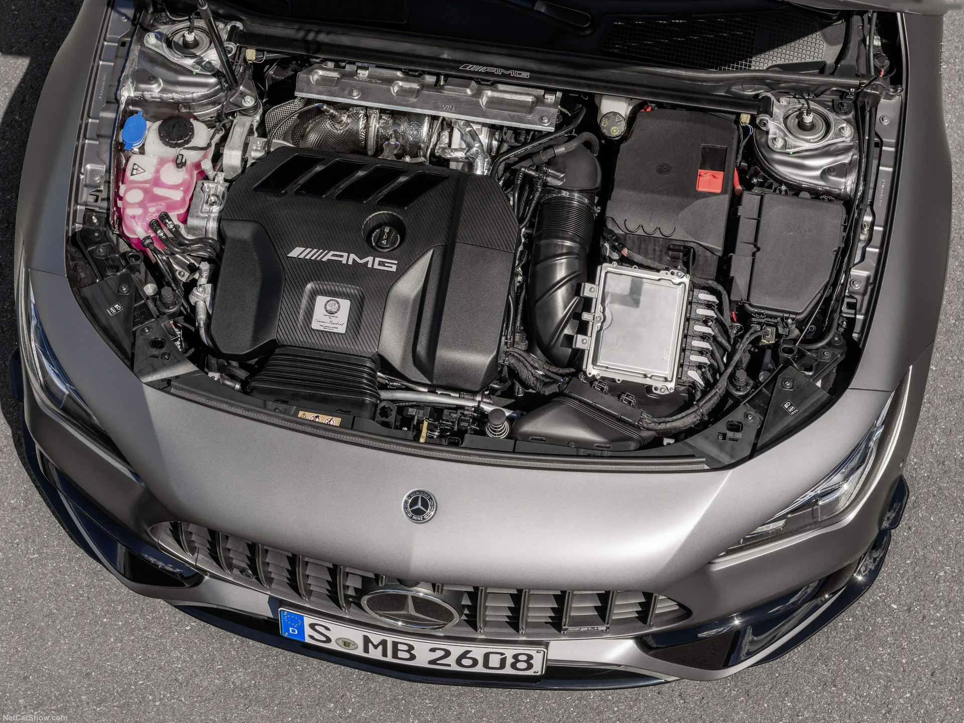 Mercedes-Benz CLA45 S AMG 4Matic Shooting Brake (2020) - Engine Bay