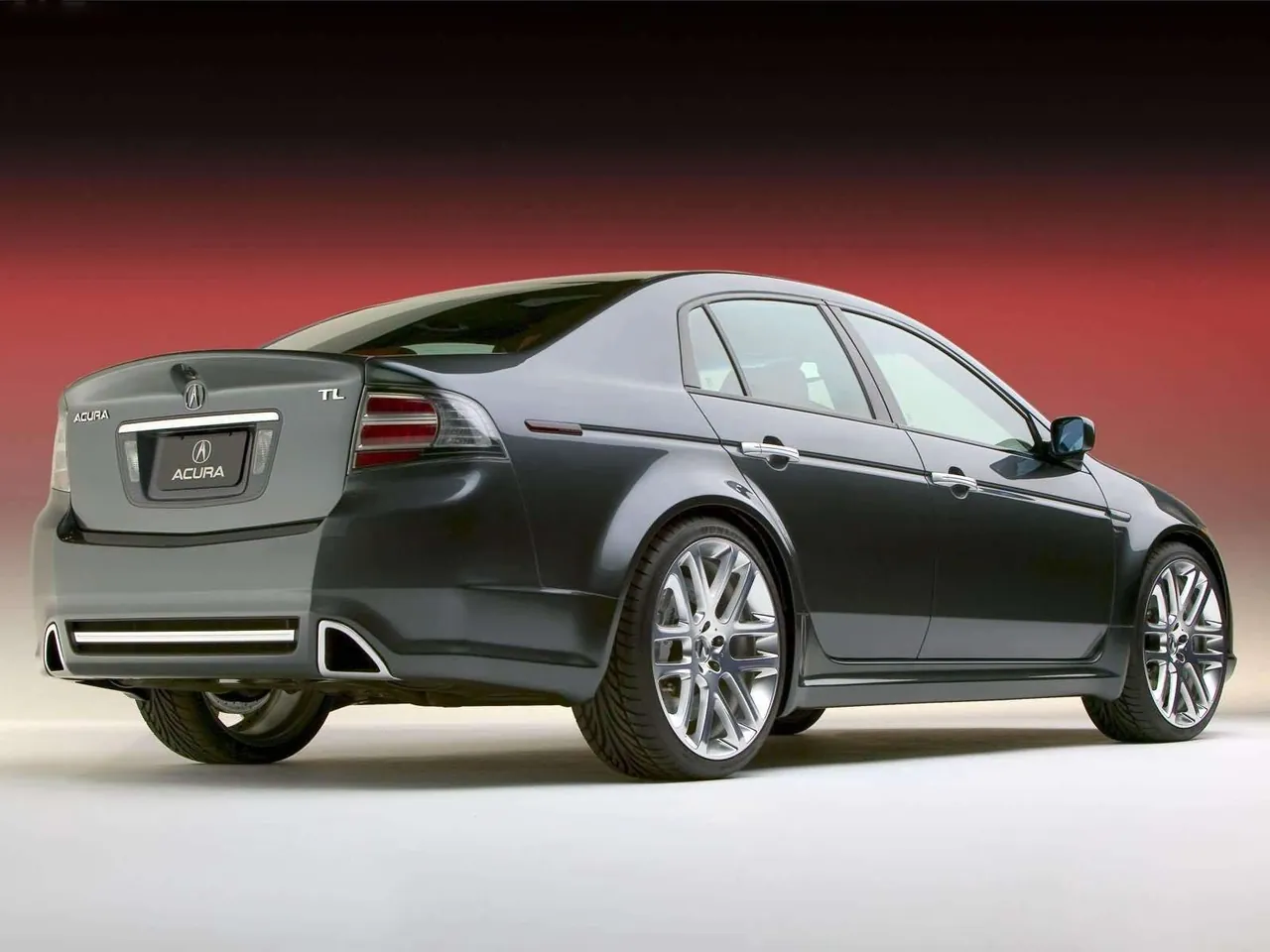 Acura TL ASPEC Concept (2003) – zadní tříčtvrteční pohled