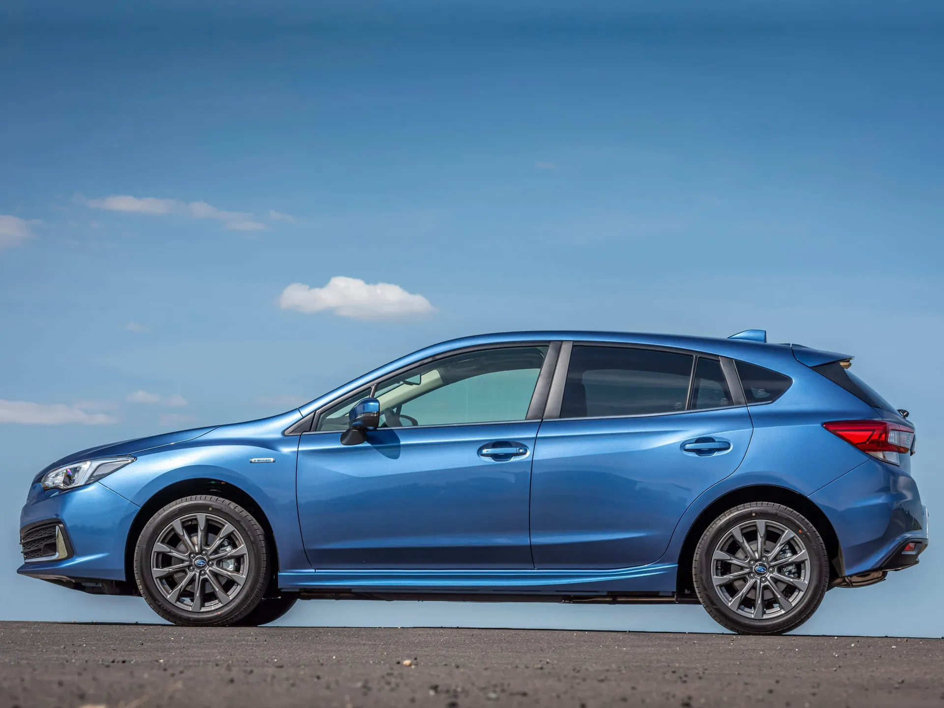 Subaru Impreza [EU] (2020) – boční profil