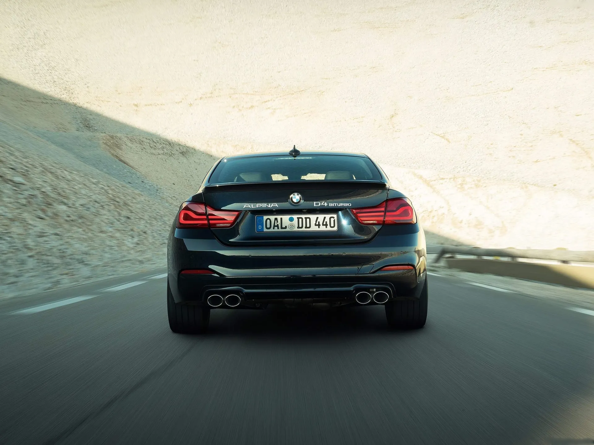 Alpina BMW D4 Bi-Turbo (2018) – zezadu