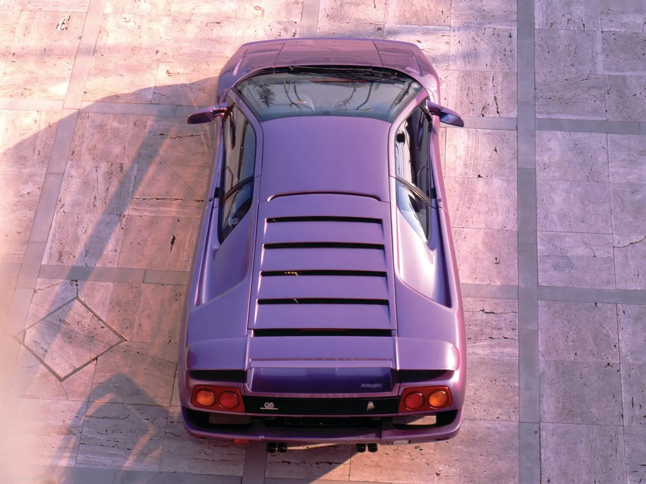 Lamborghini Diablo SE (1994) – pohled shora