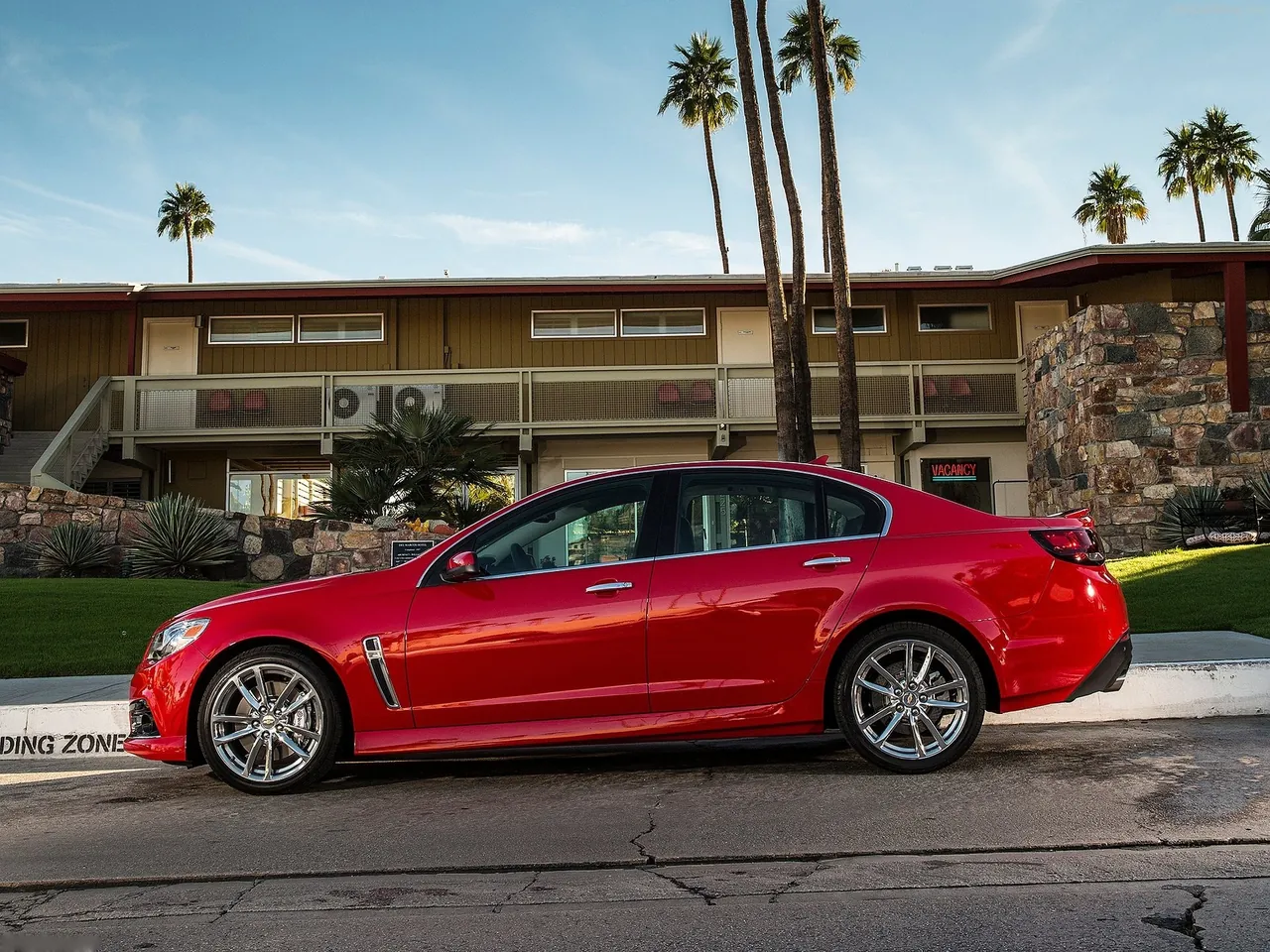 Chevrolet SS (2014) – boční profil