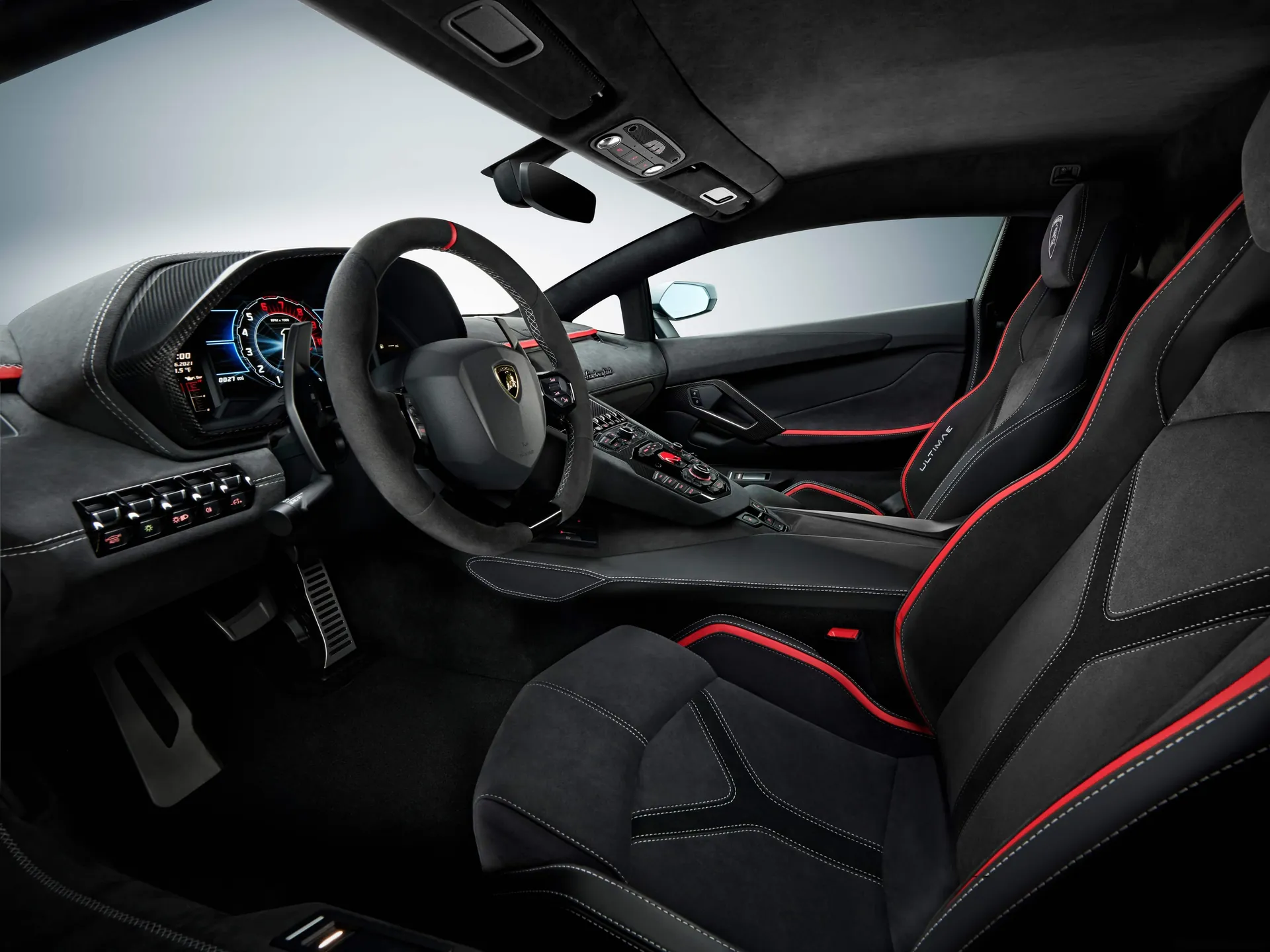Lamborghini Aventador LP780-4 Ultimae (2022) – interiér