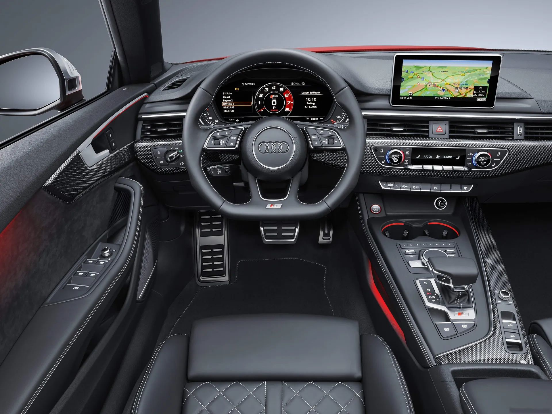 Audi S5 Cabriolet (2017) – interiér