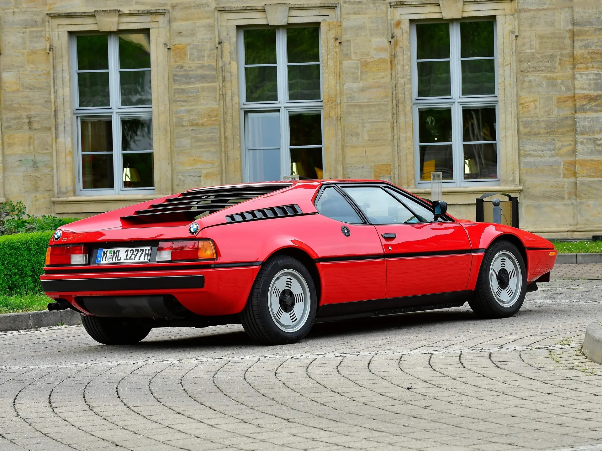 BMW M1 (1979) – zadní tříčtvrteční pohled