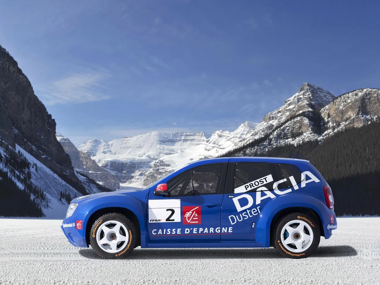 Dacia Duster Trophee Andros (2010) – boční profil