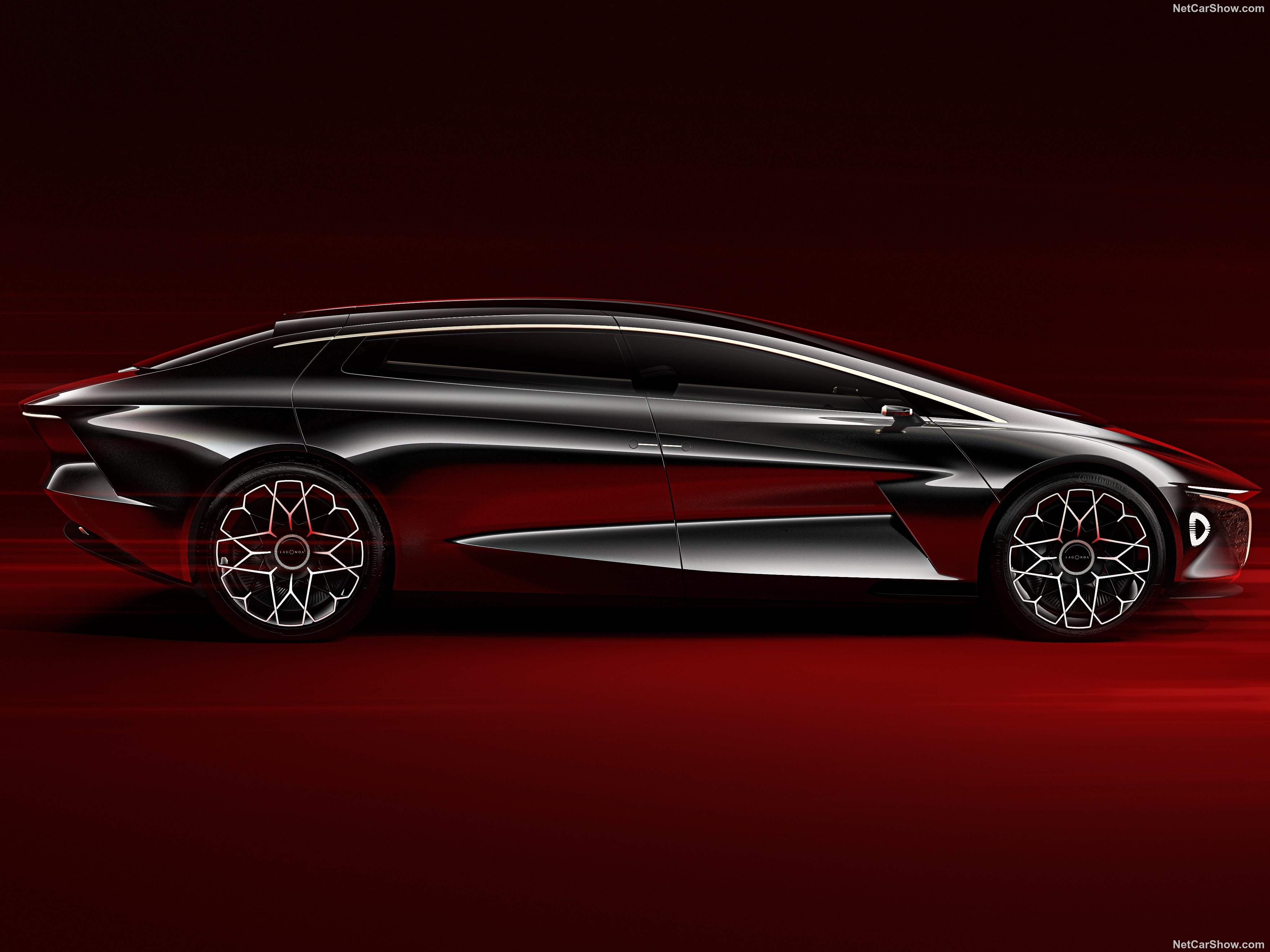 Aston Martin Lagonda Vision Concept (2018) – boční profil