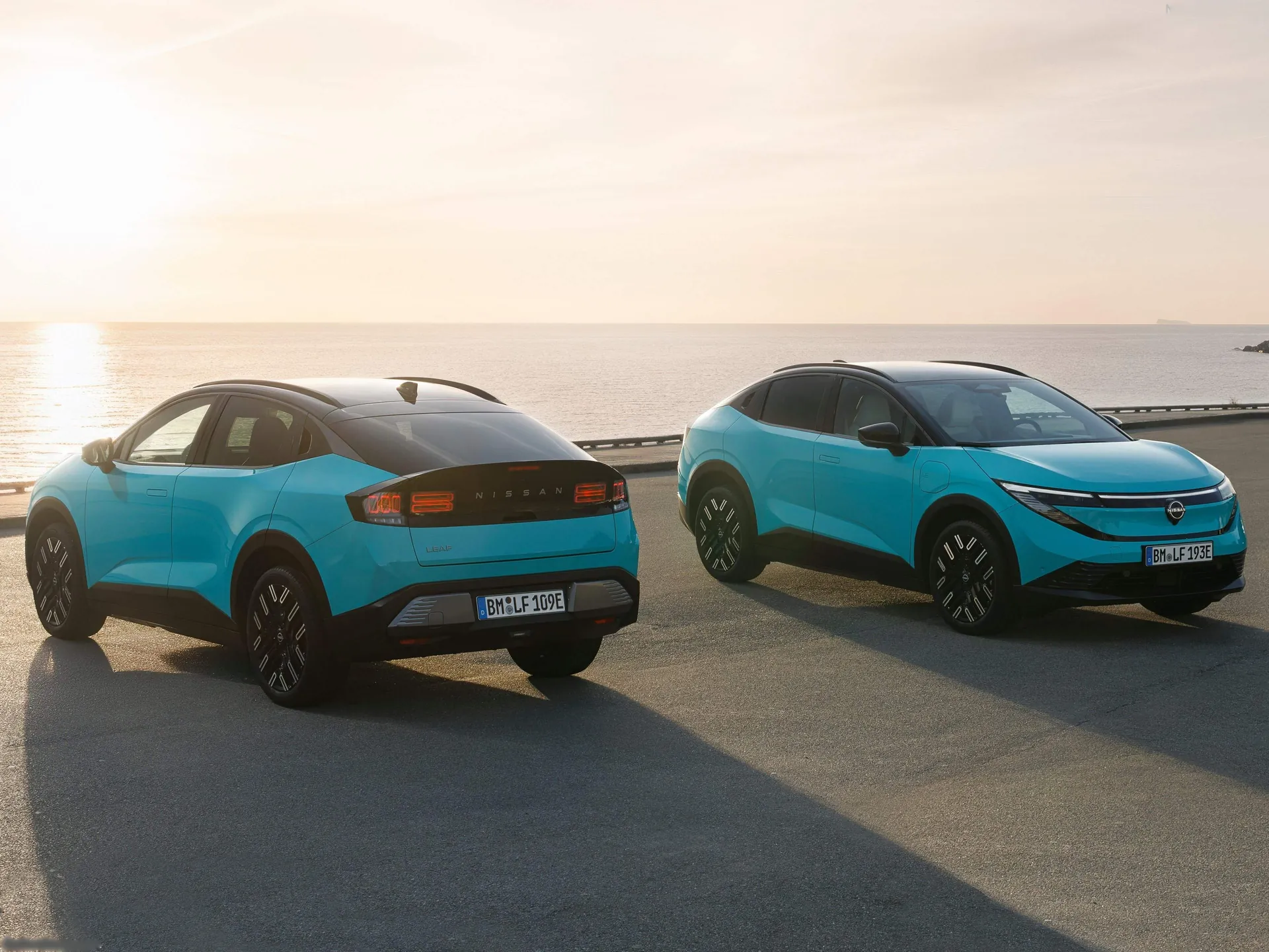 Nissan Leaf (2026) – skupinový snímek