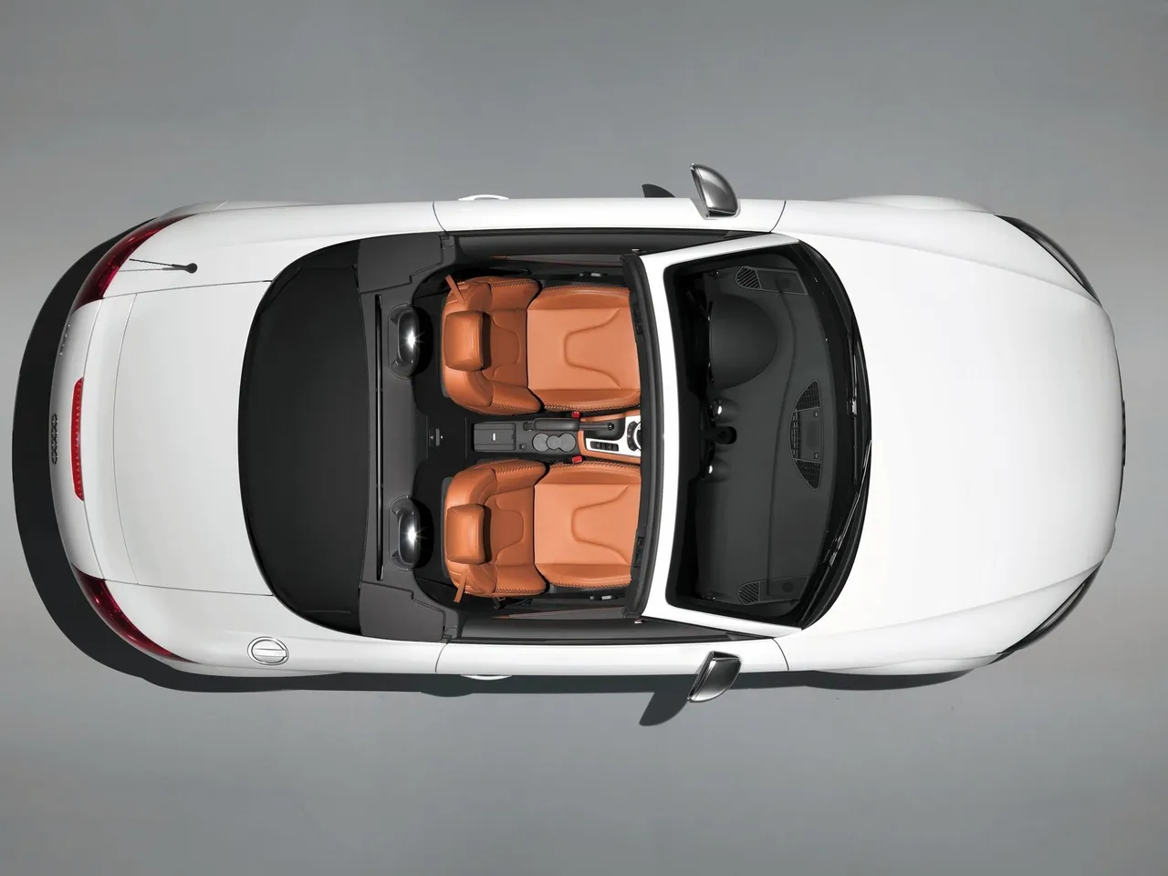 Audi TTS Roadster (2009) – pohled shora