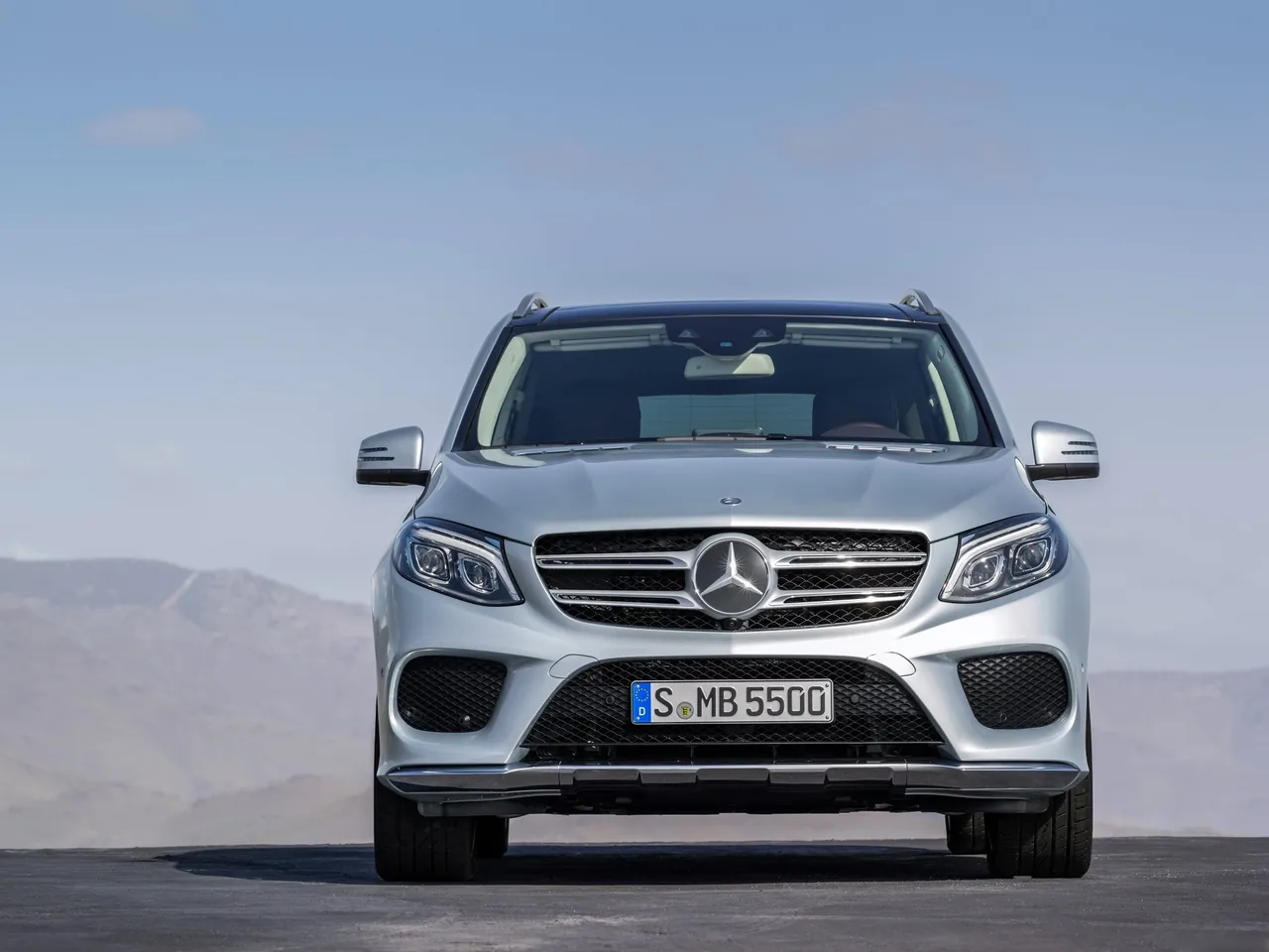 Mercedes-Benz GLE (2016) – zepředu