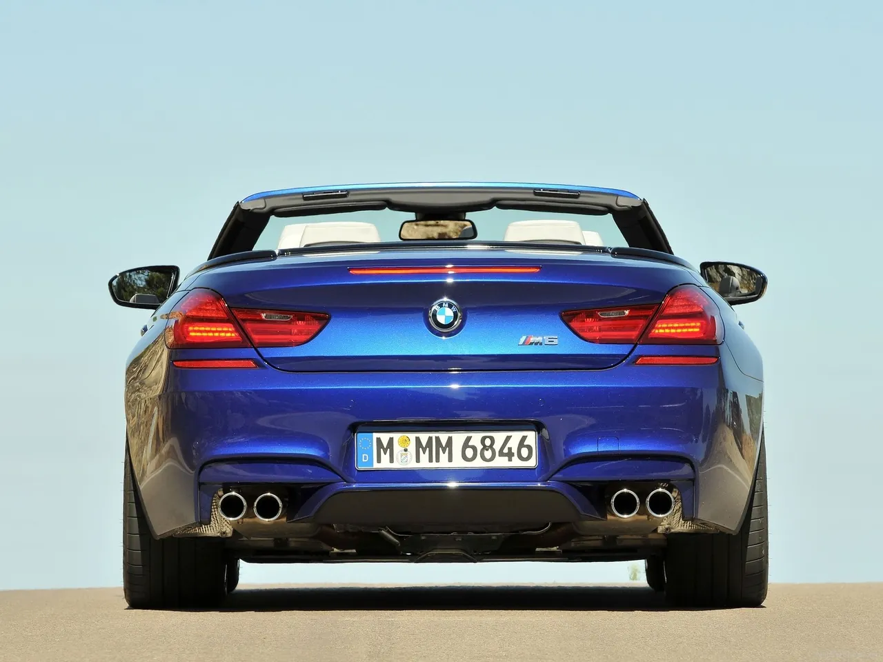 BMW M6 Convertible (2013) – zezadu