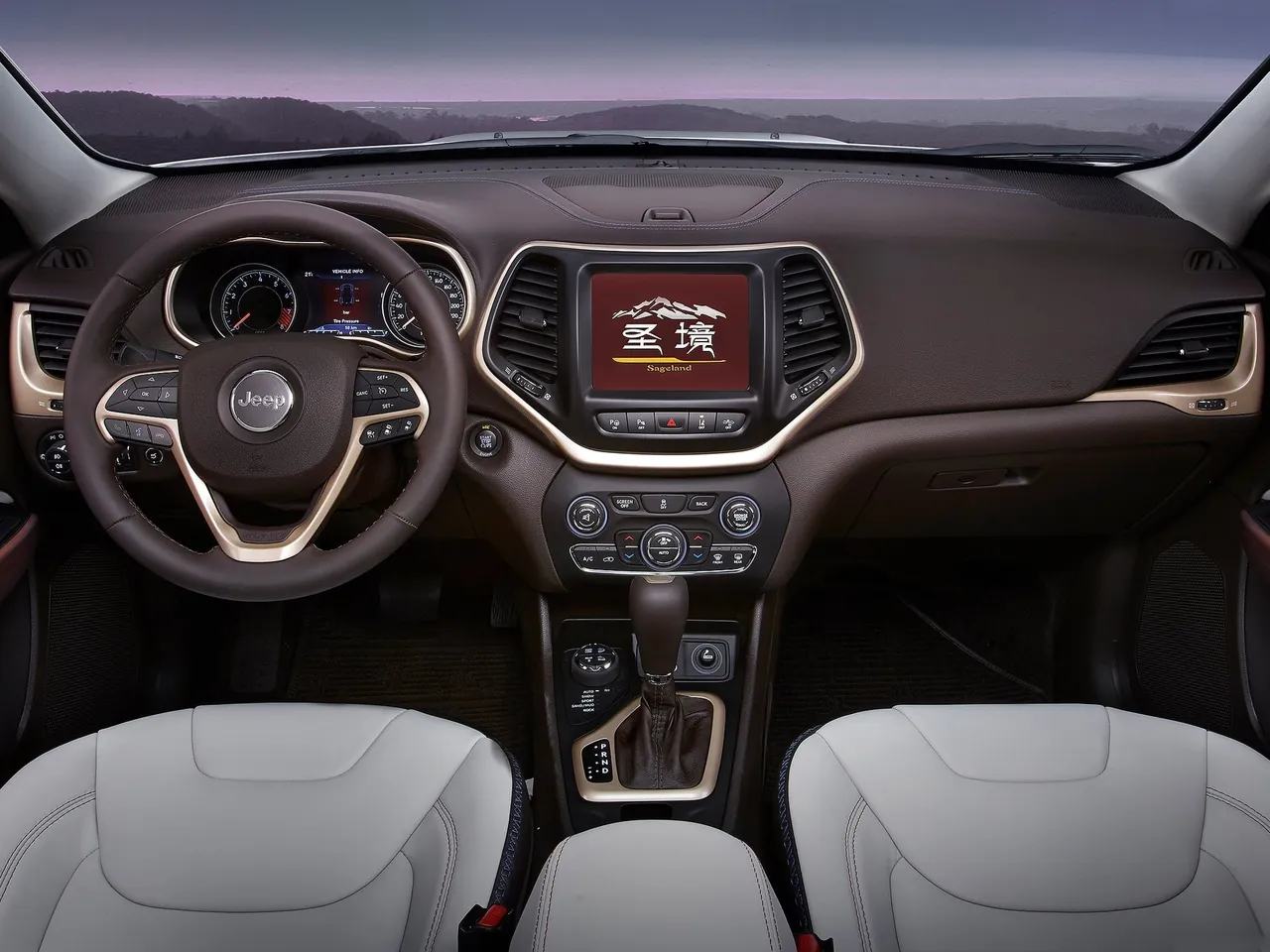 Jeep Cherokee Sageland Concept (2014) – interiér