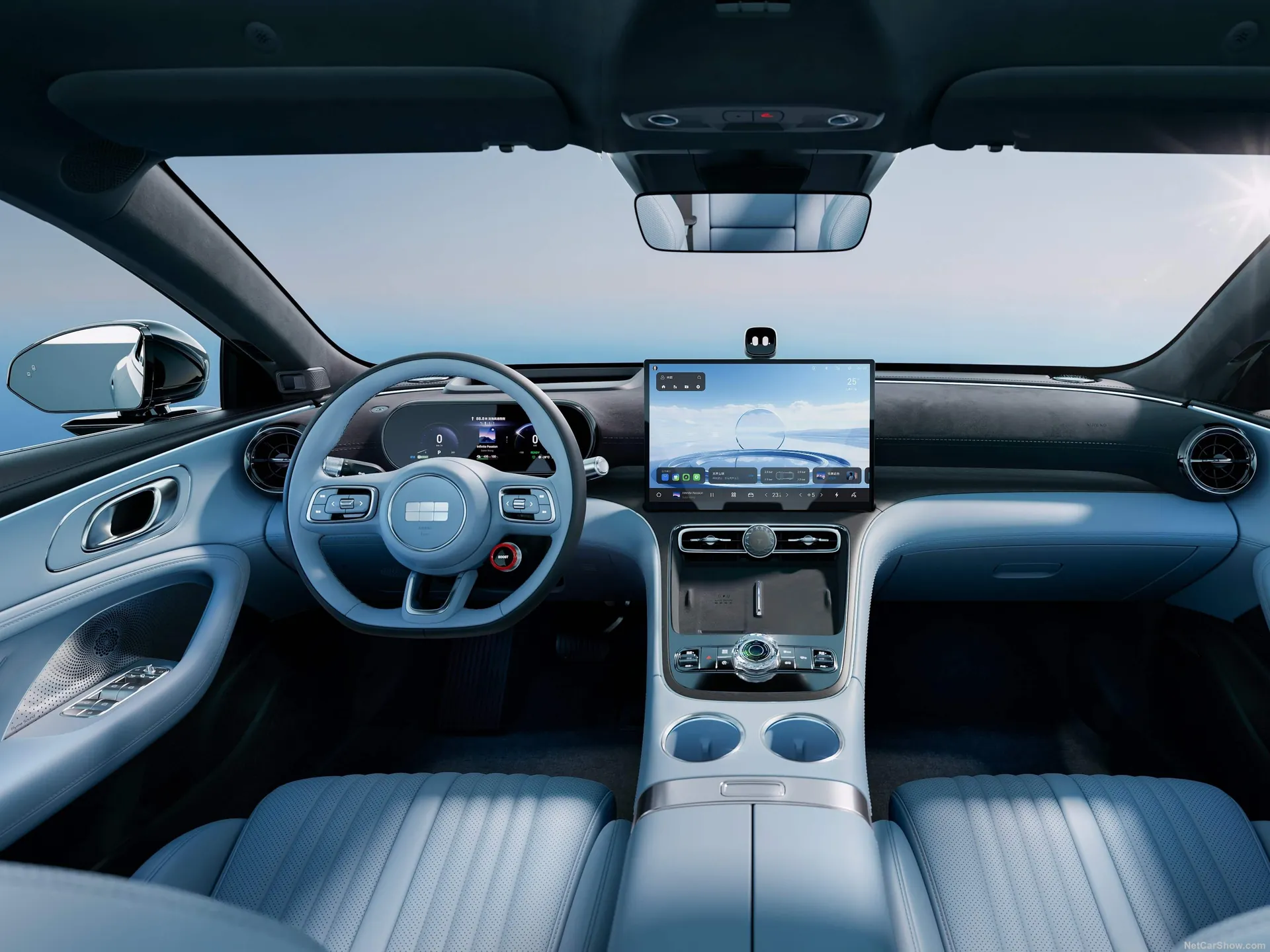 Geely Galaxy TT (2027) – interiér