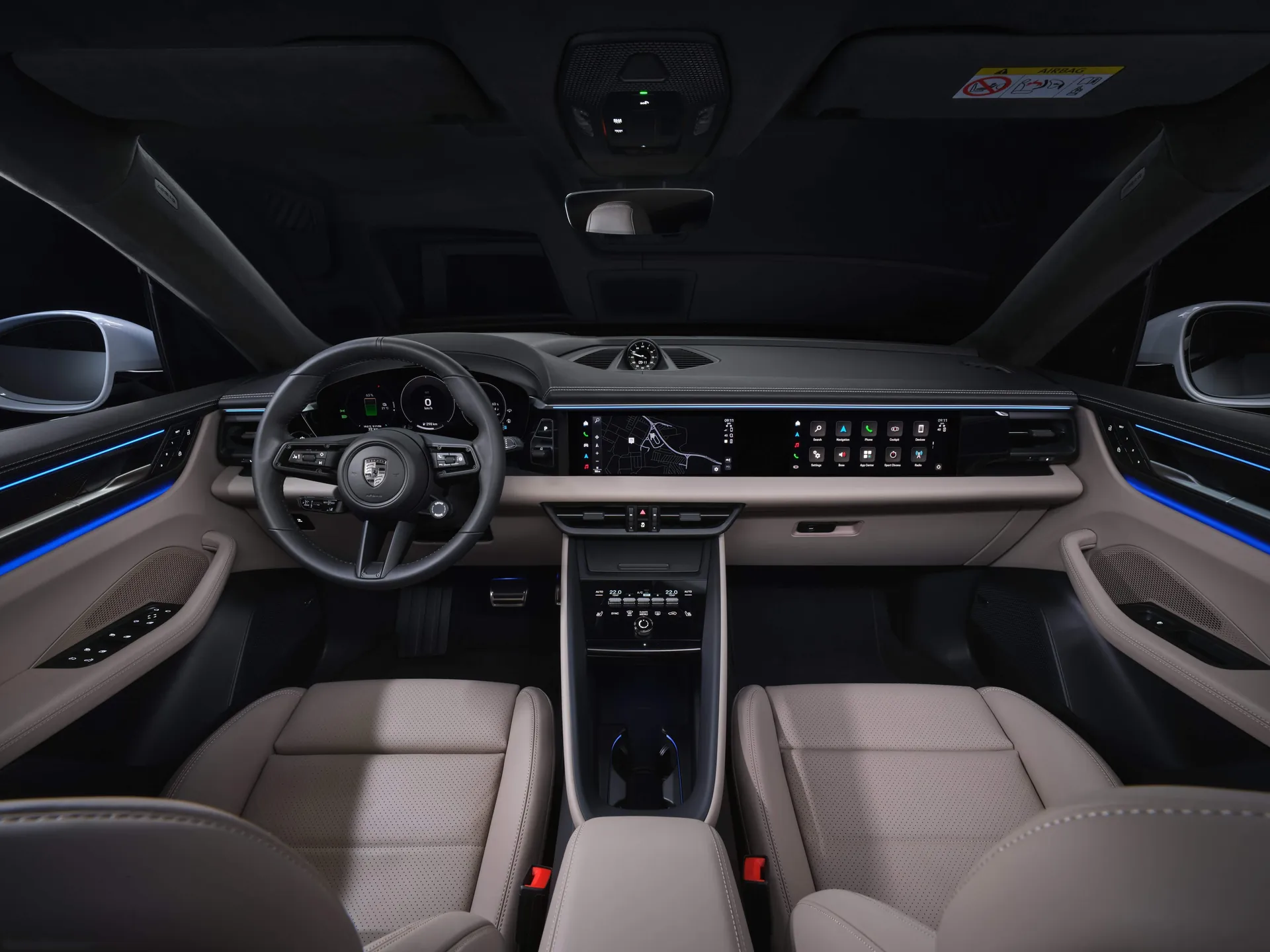 Porsche Macan Turbo (2025) – interiér