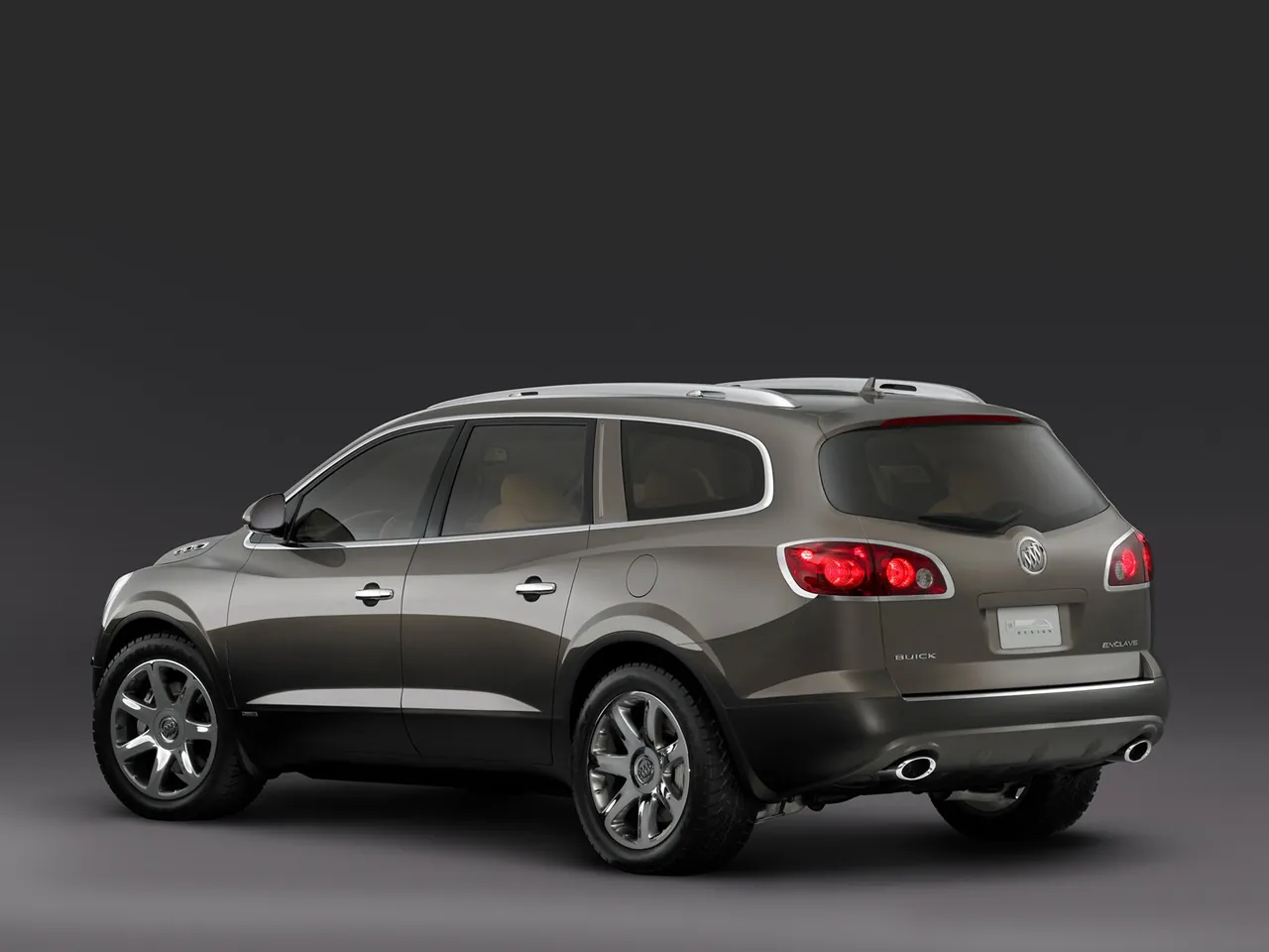 Buick Enclave Concept (2006) – zadní tříčtvrteční pohled
