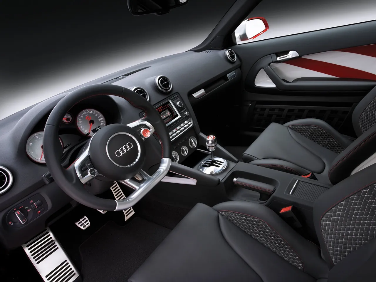 Audi A3 TDI clubsport quattro Concept (2008) – interiér