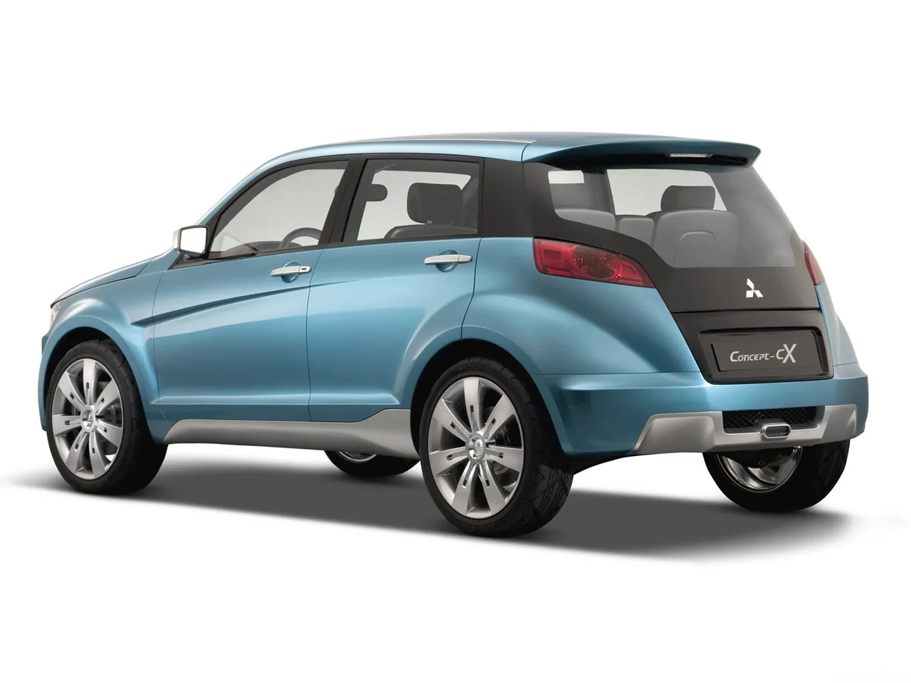 Mitsubishi Concept-cX (2007) – zadní tříčtvrteční pohled