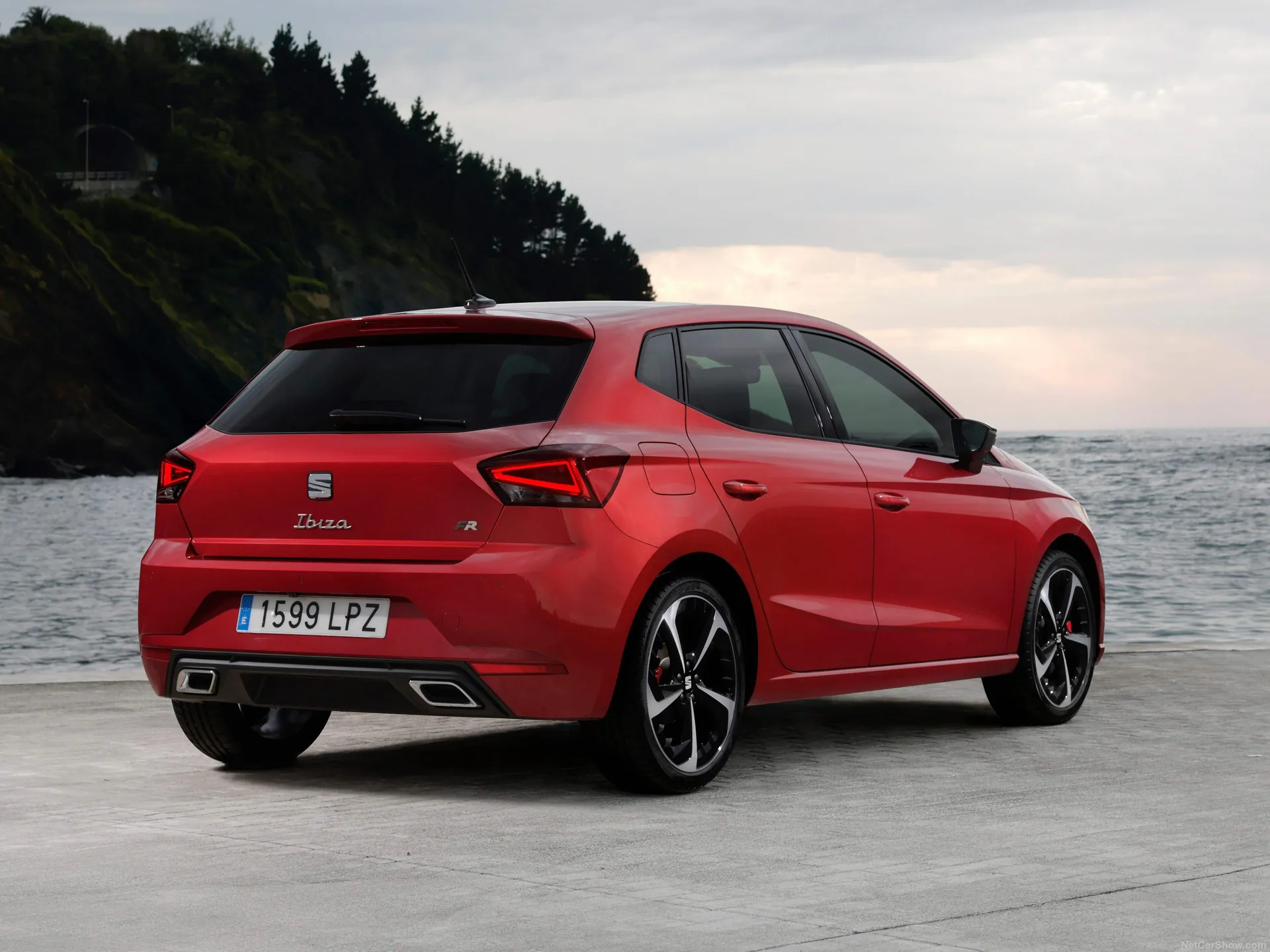 Seat Ibiza (2022) – zadní tříčtvrteční pohled