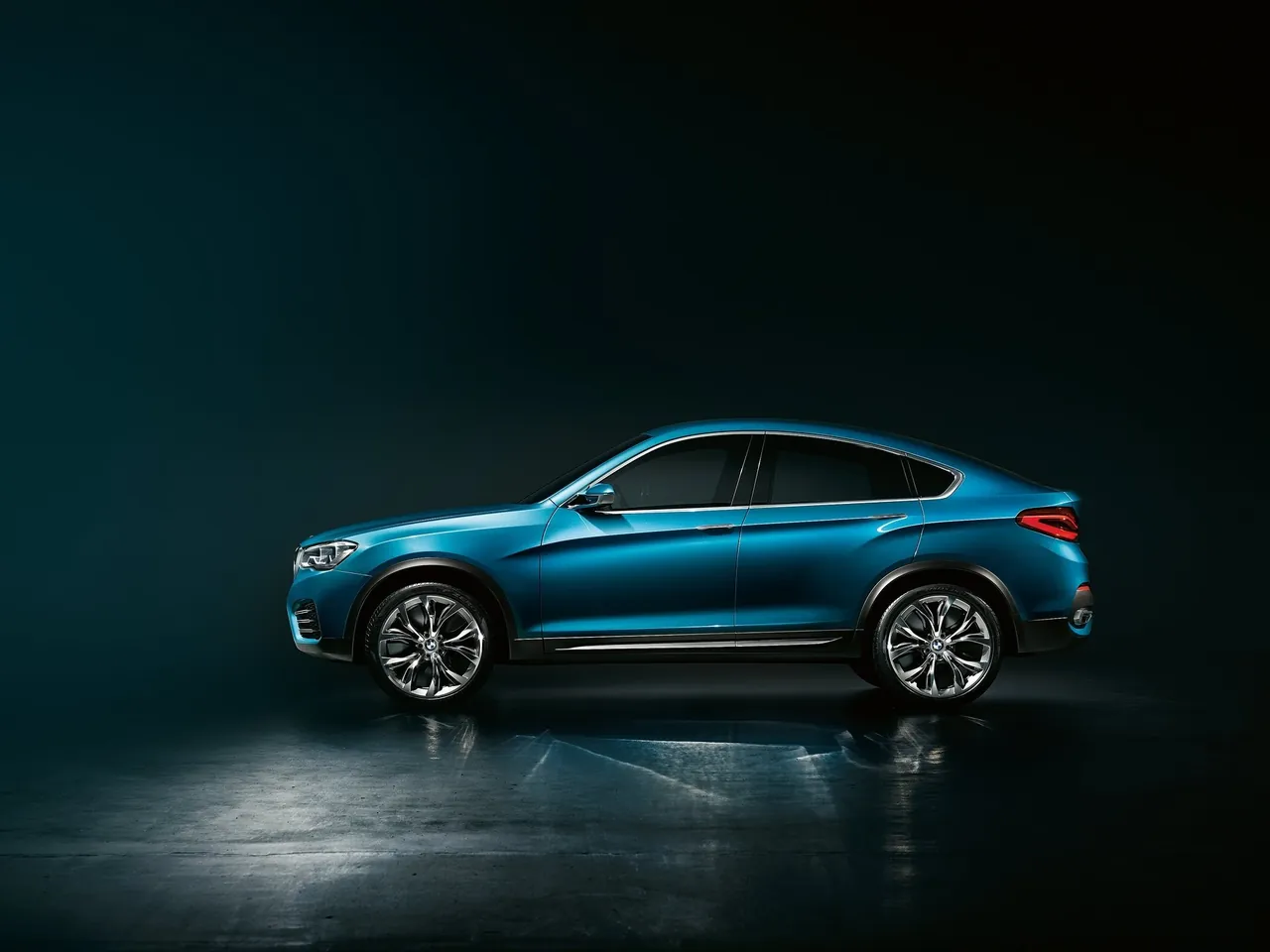 BMW X4 Concept (2013) – boční profil