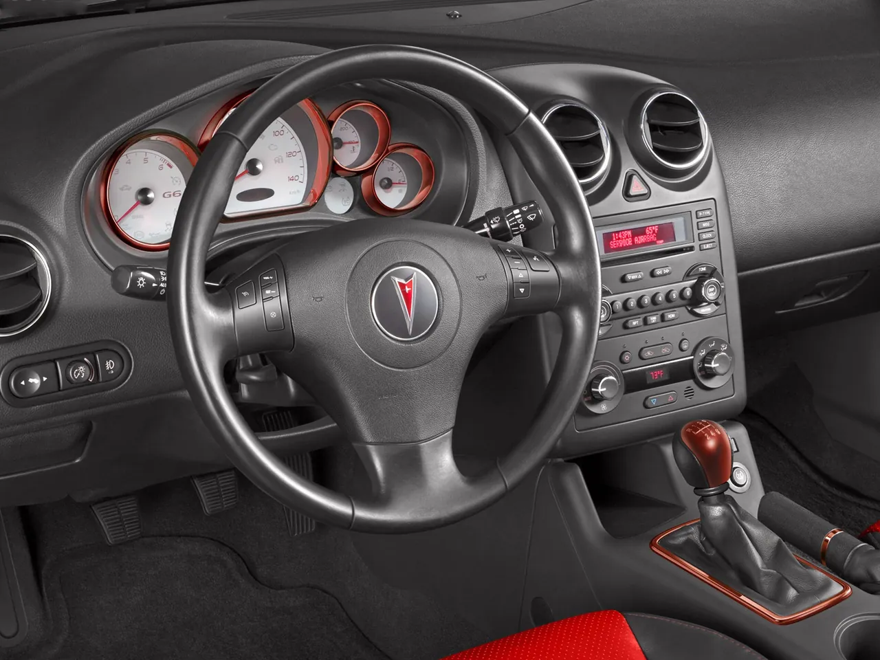 Pontiac G6 GXP Show Car (2007) – interiér