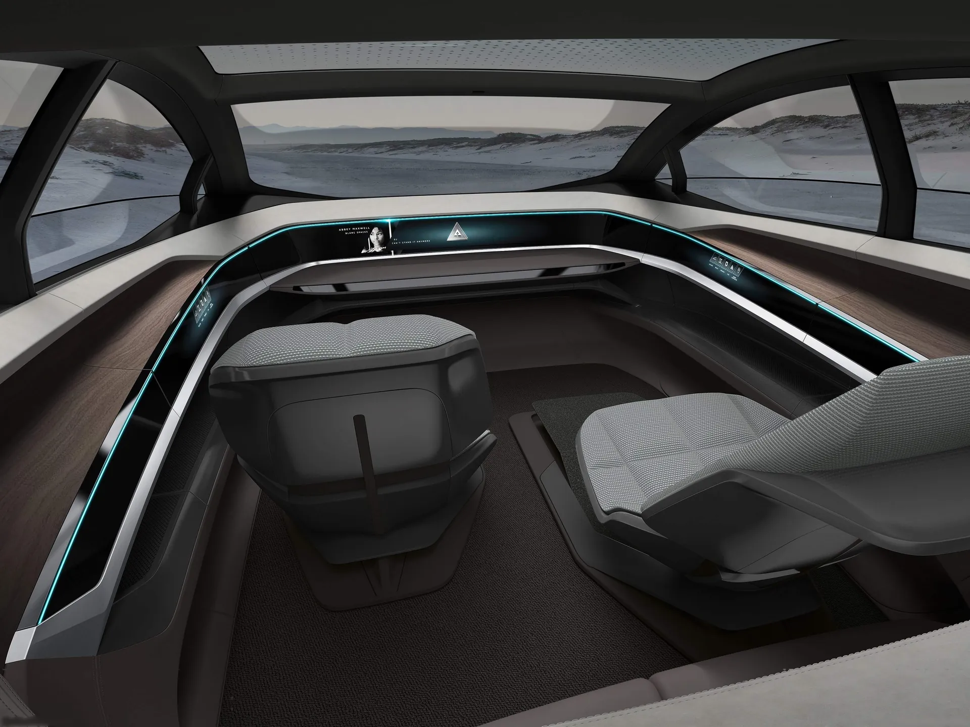 Audi Aicon Concept (2017) – interiér