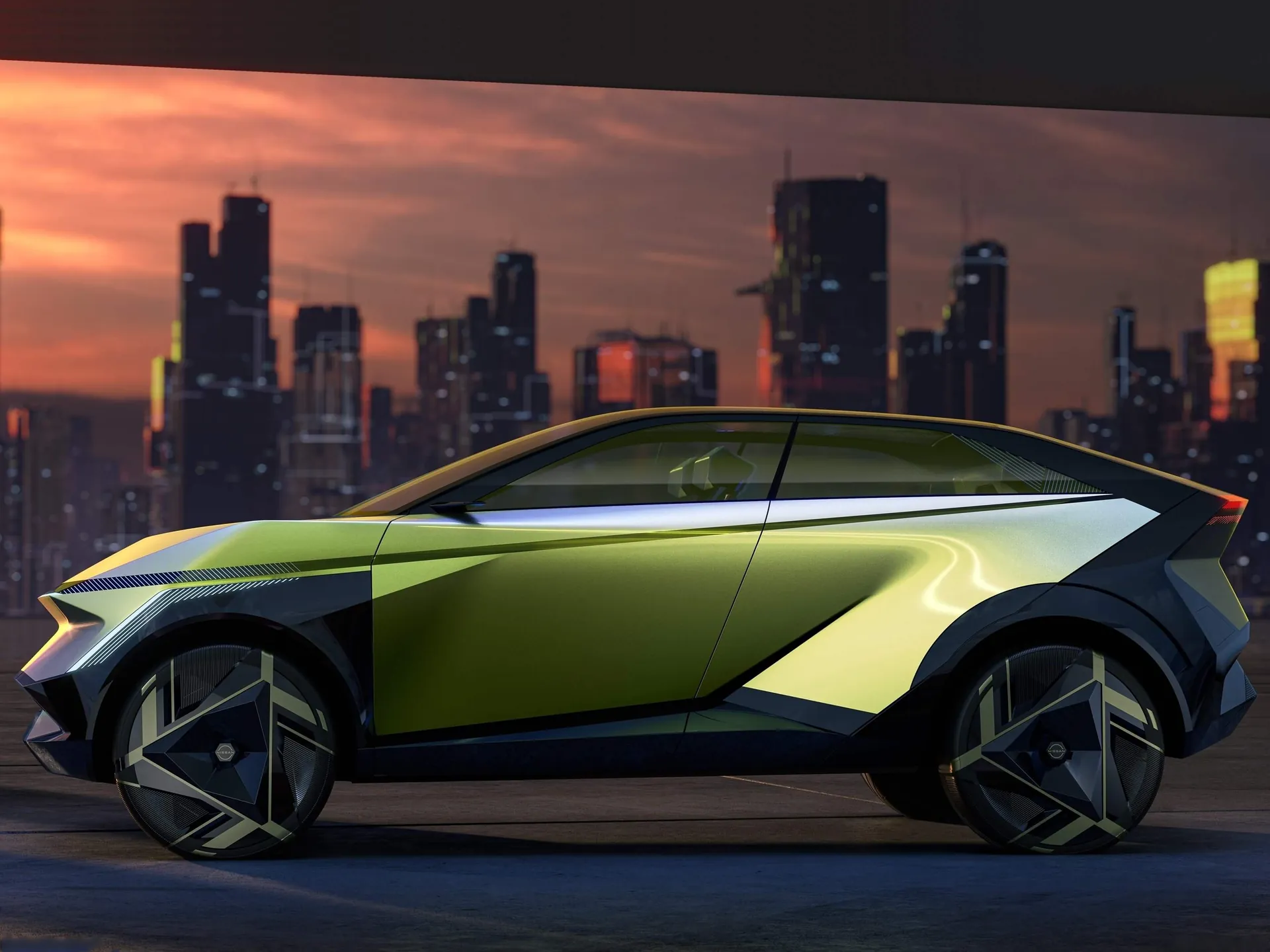 Nissan Hyper Urban Concept (2023) – boční profil