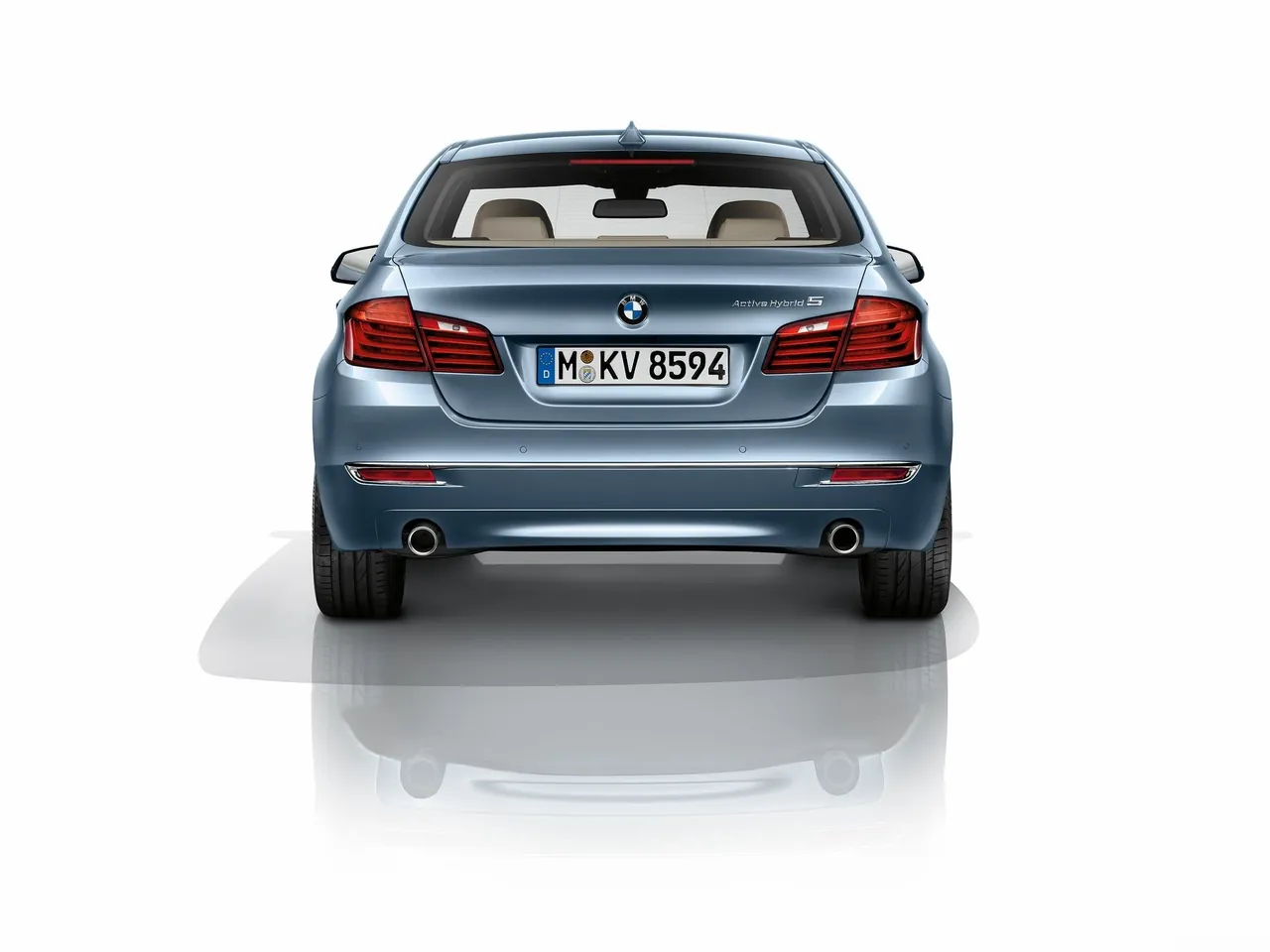 BMW 5 ActiveHybrid (2014) – zezadu